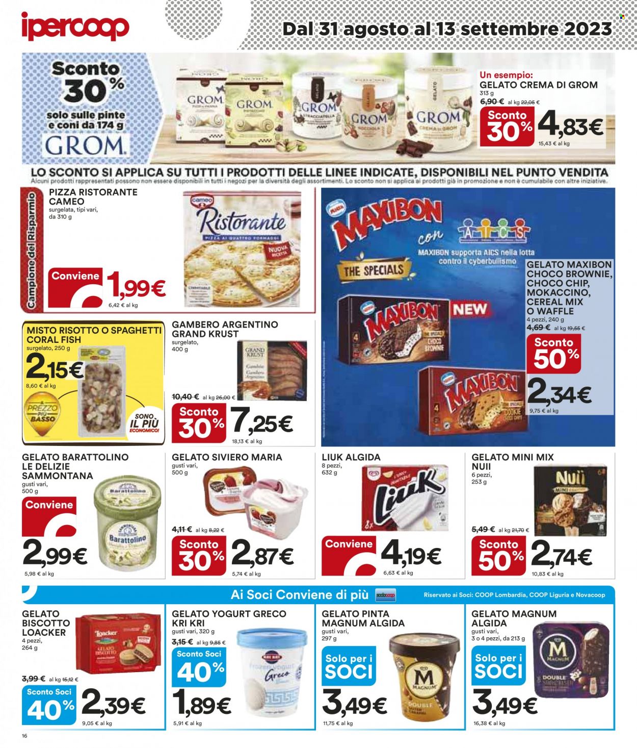 Volantino Coop - 31/8/2023 - 13/9/2023. Pagina 16