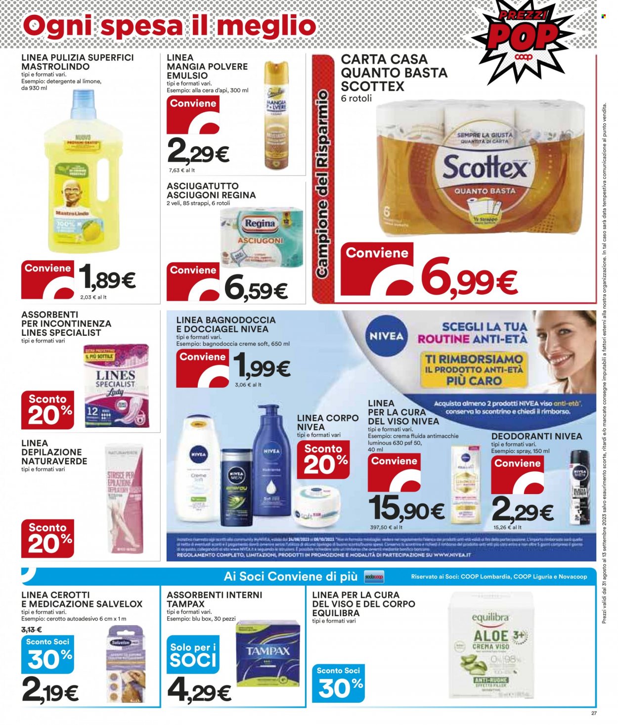Volantino Coop - 31/8/2023 - 13/9/2023. Pagina 27