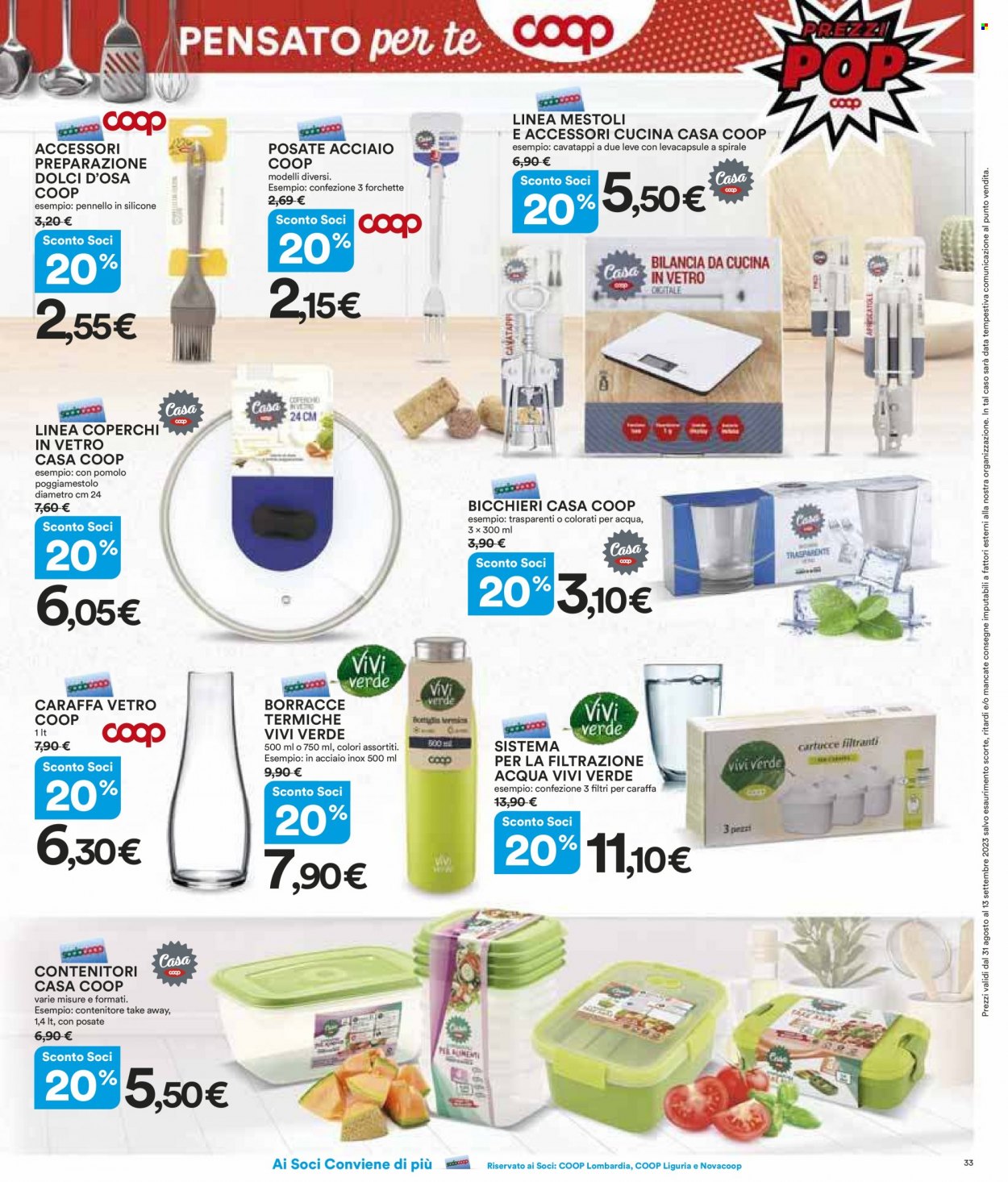 Volantino Coop - 31/8/2023 - 13/9/2023. Pagina 33
