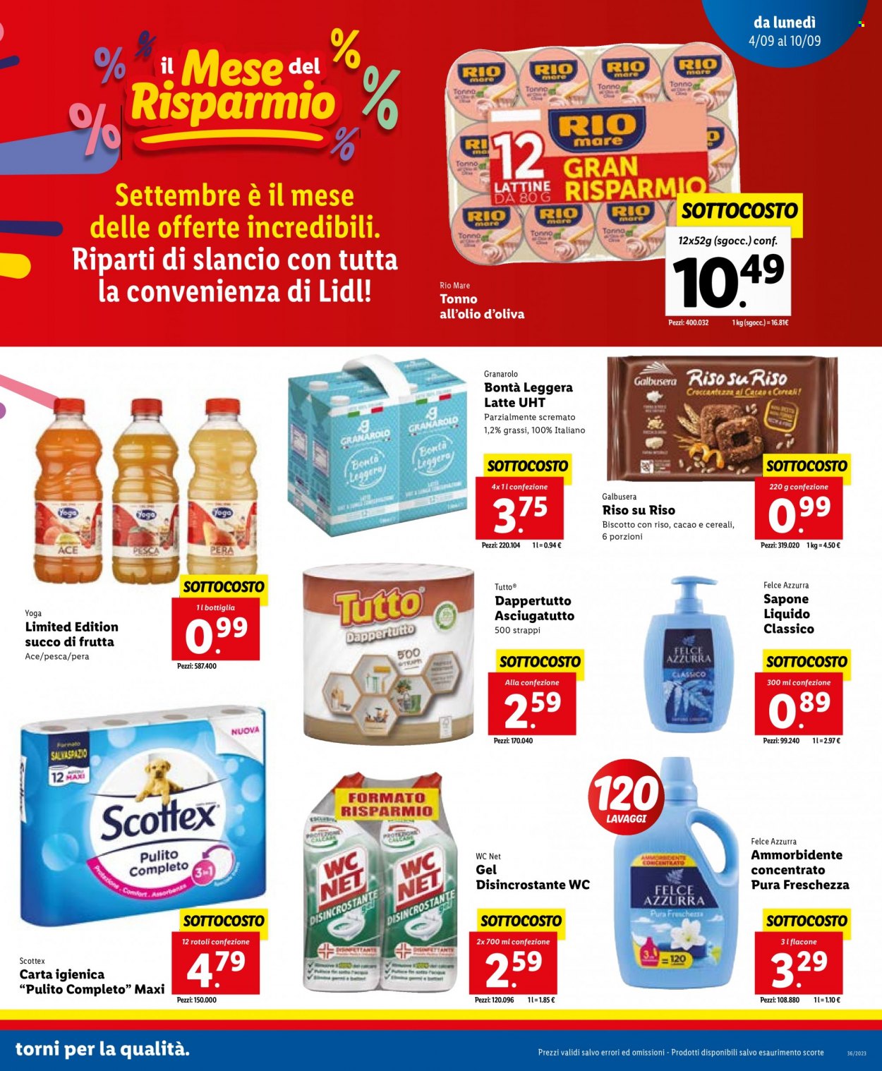 Volantino Lidl - 4/9/2023 - 10/9/2023. Pagina 3