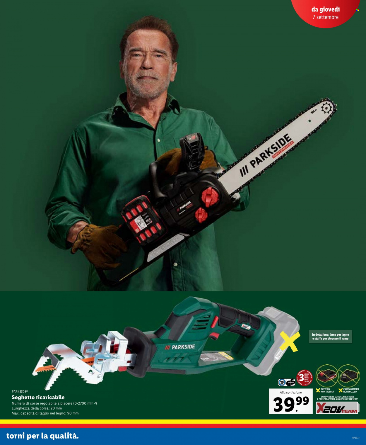 Volantino Lidl - 4/9/2023 - 10/9/2023. Pagina 25