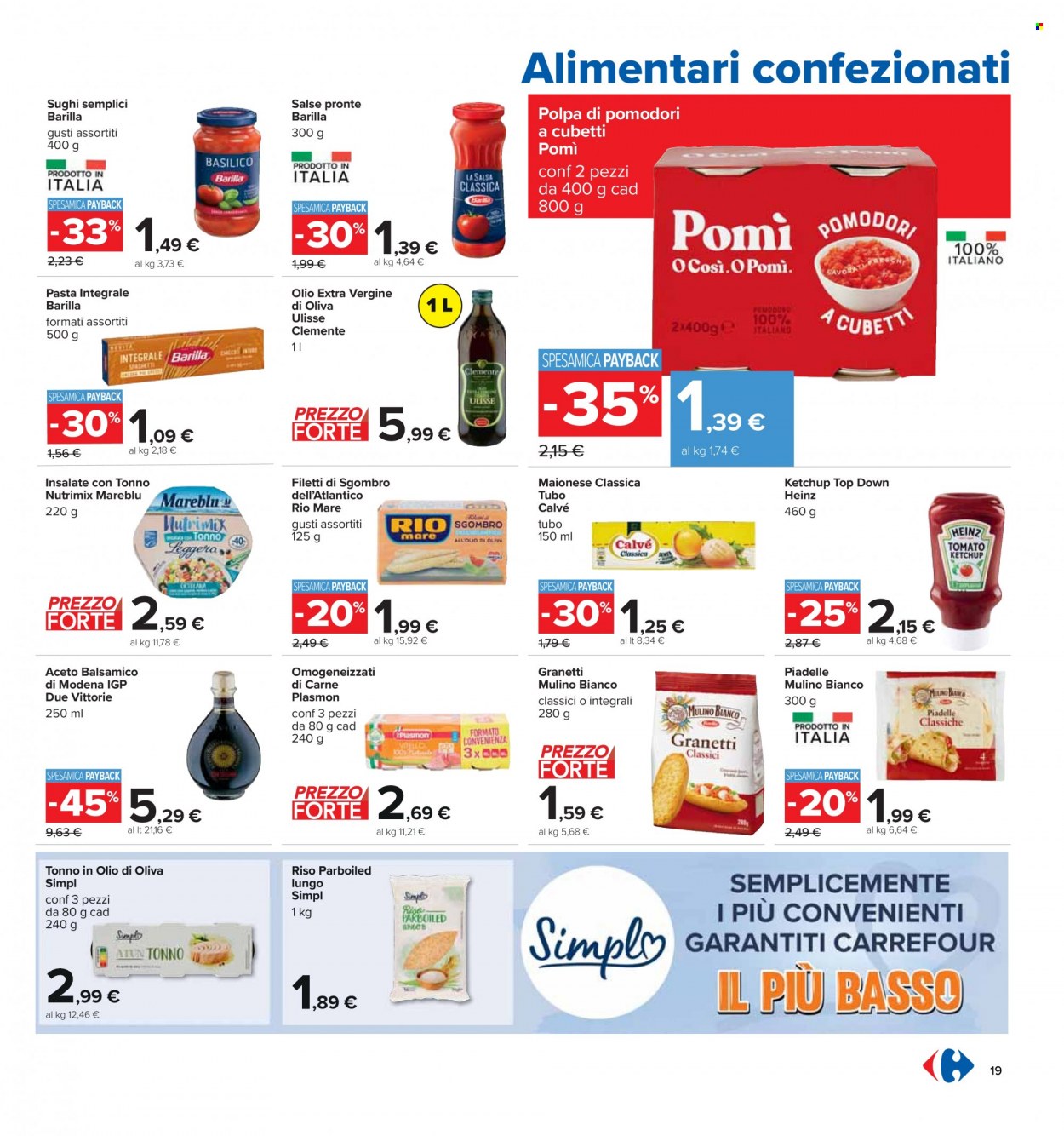Volantino Carrefour - 1/9/2023 - 10/9/2023. Pagina 19