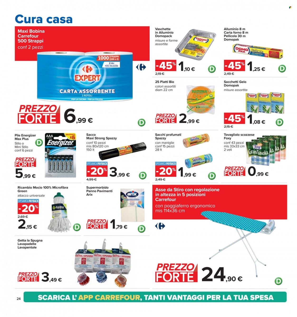 Volantino Carrefour - 1/9/2023 - 10/9/2023. Pagina 24
