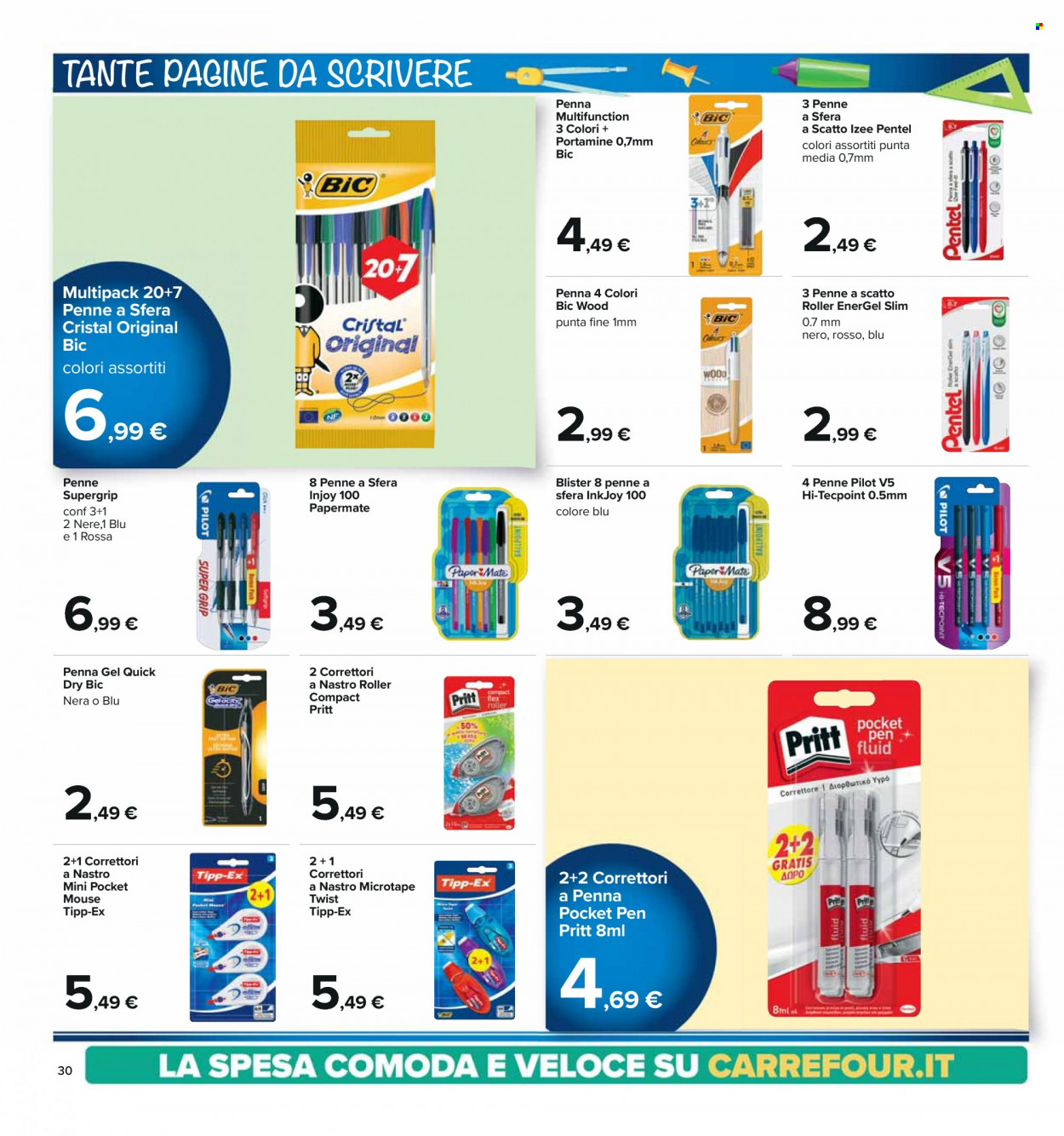 Volantino Carrefour - 1/9/2023 - 10/9/2023. Pagina 30