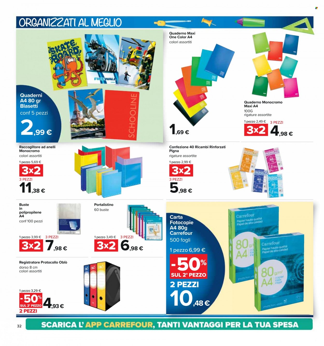 Volantino Carrefour - 1/9/2023 - 10/9/2023. Pagina 32