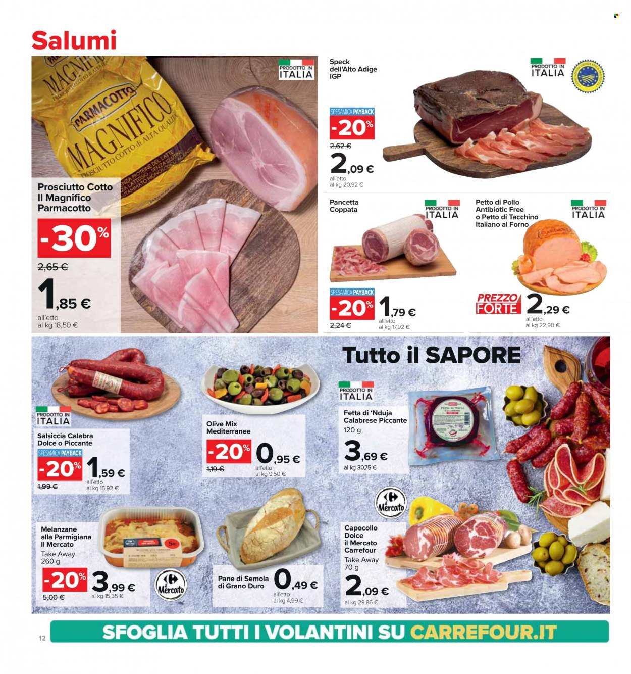 Volantino Carrefour - 1/9/2023 - 10/9/2023. Pagina 12