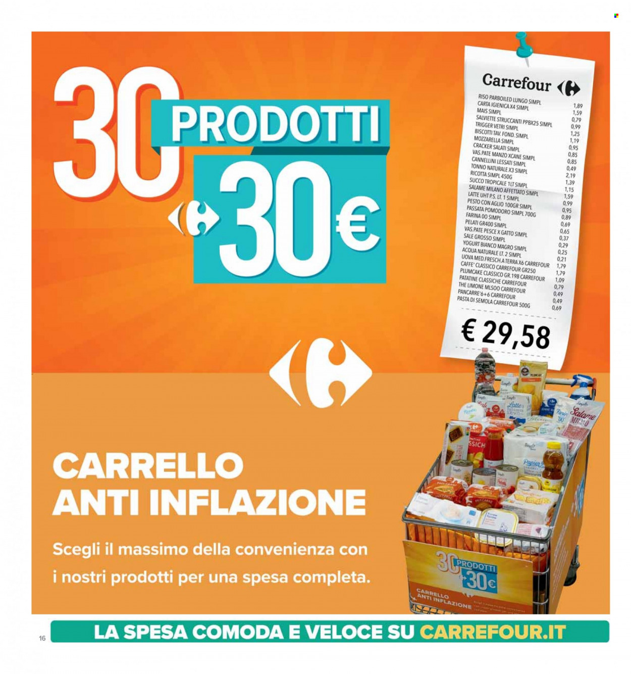 Volantino Carrefour - 1/9/2023 - 10/9/2023. Pagina 16