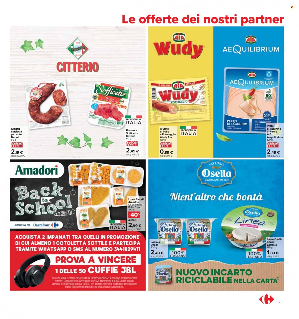 Leták Carrefour - 1.9.2023 - 10.9.2023. Strana 23