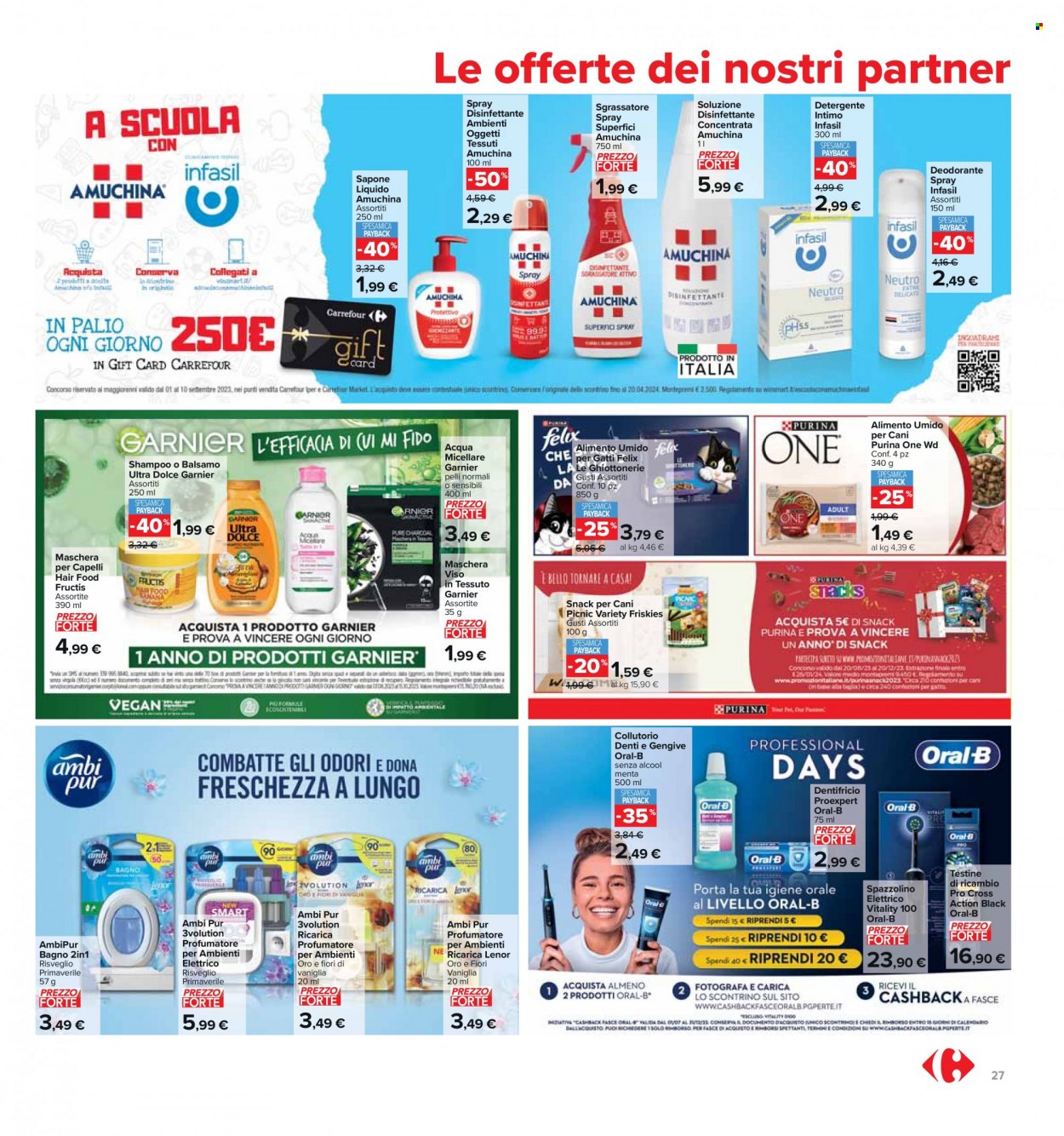 Leták Carrefour - 1.9.2023 - 10.9.2023. Strana 27