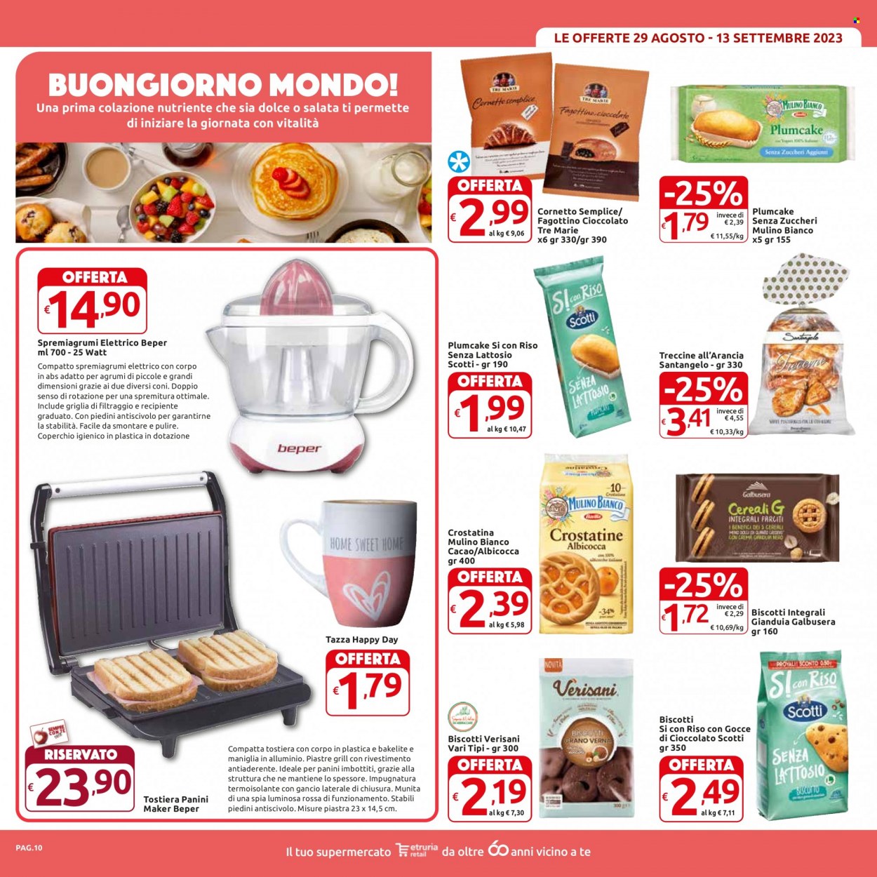 Volantino Carrefour - 29/8/2023 - 13/9/2023. Pagina 10