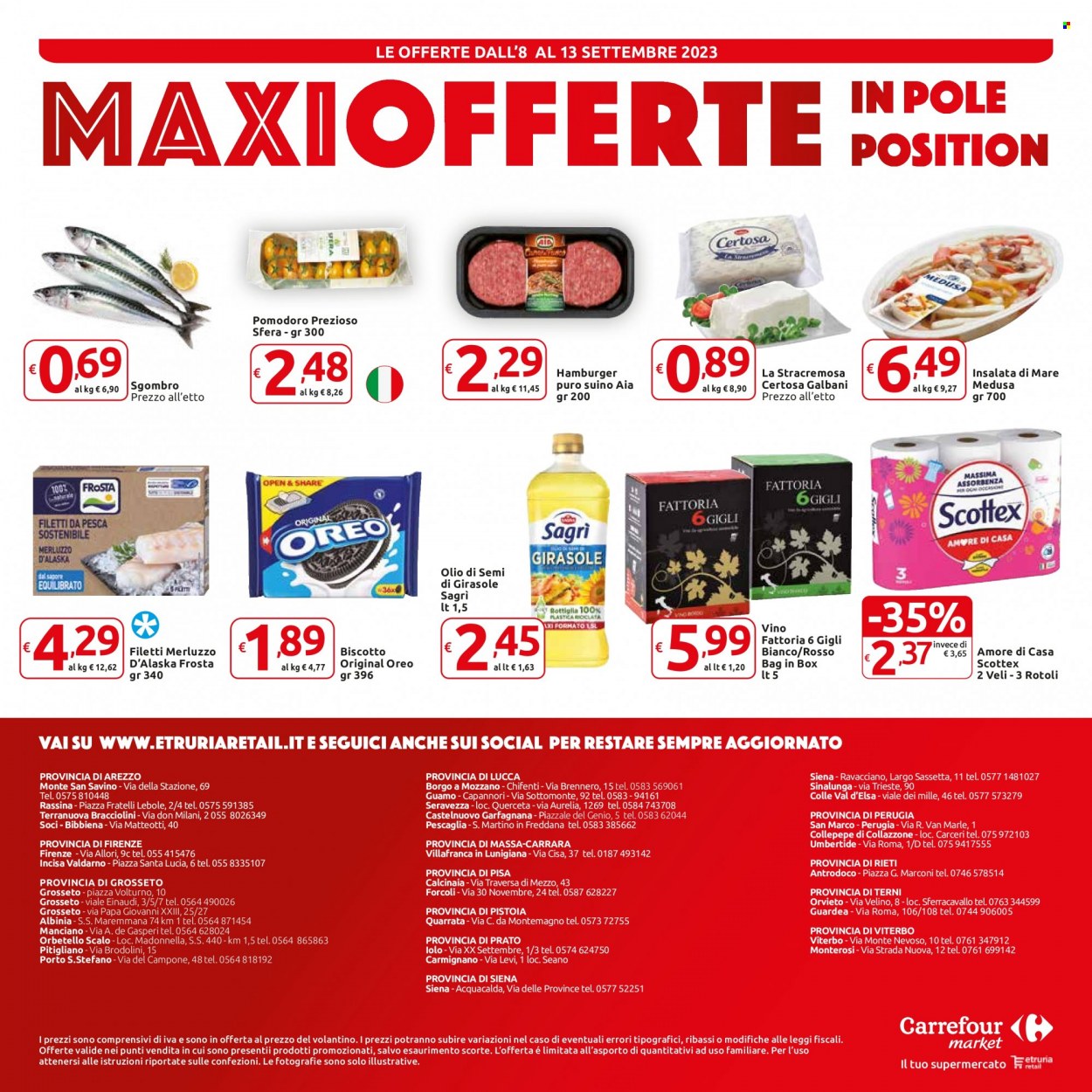 Volantino Carrefour - 29/8/2023 - 13/9/2023. Pagina 20