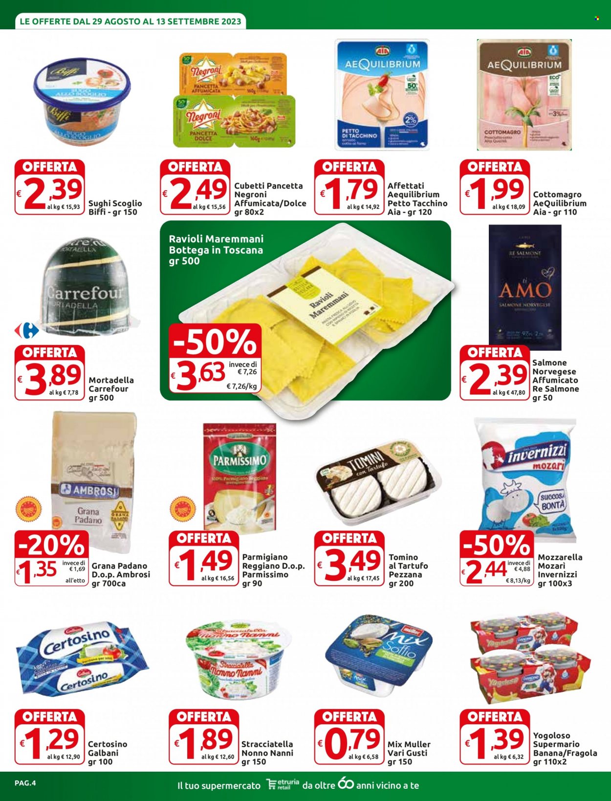 Volantino Carrefour - 29/8/2023 - 13/9/2023. Pagina 4