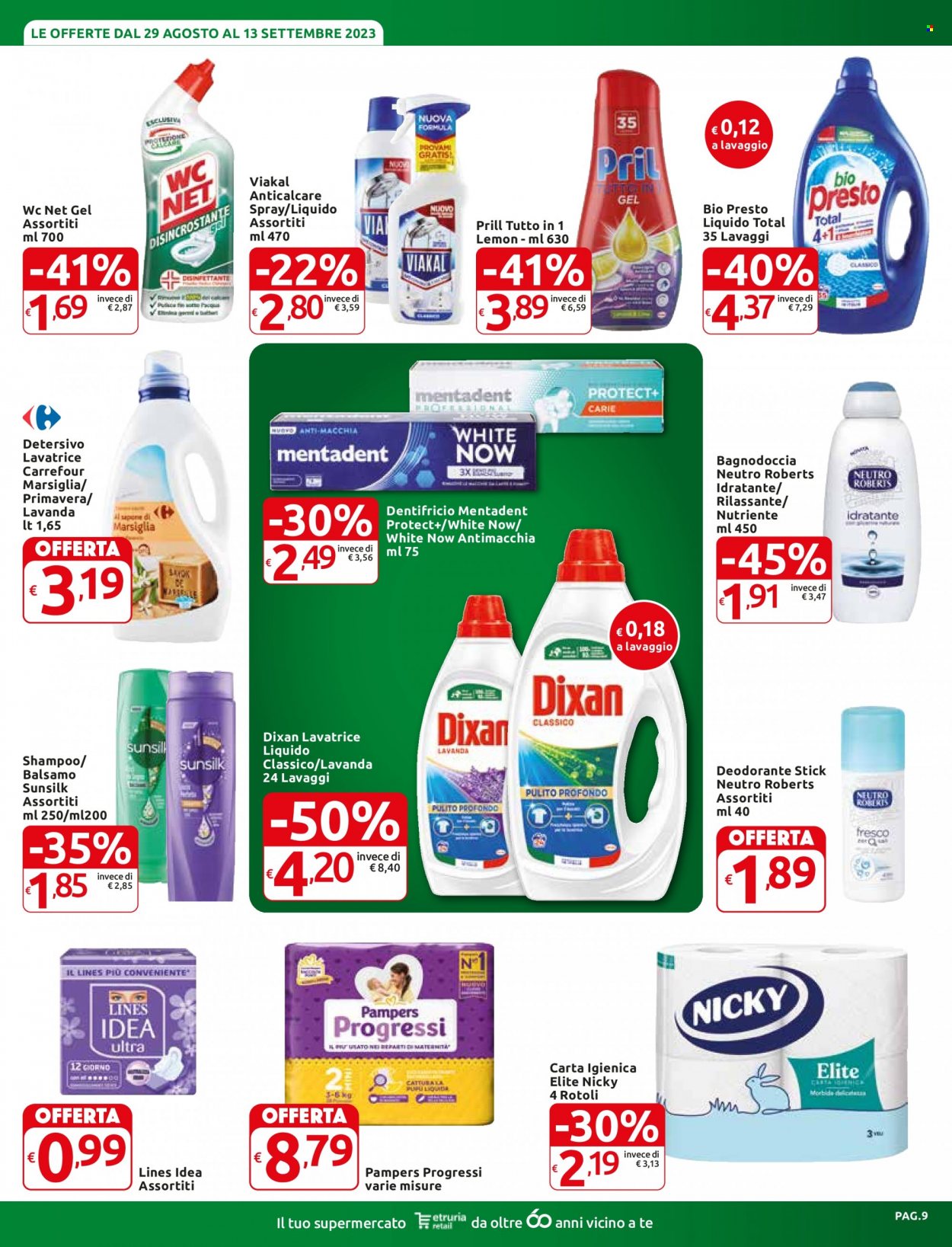 Volantino Carrefour - 29/8/2023 - 13/9/2023. Pagina 9
