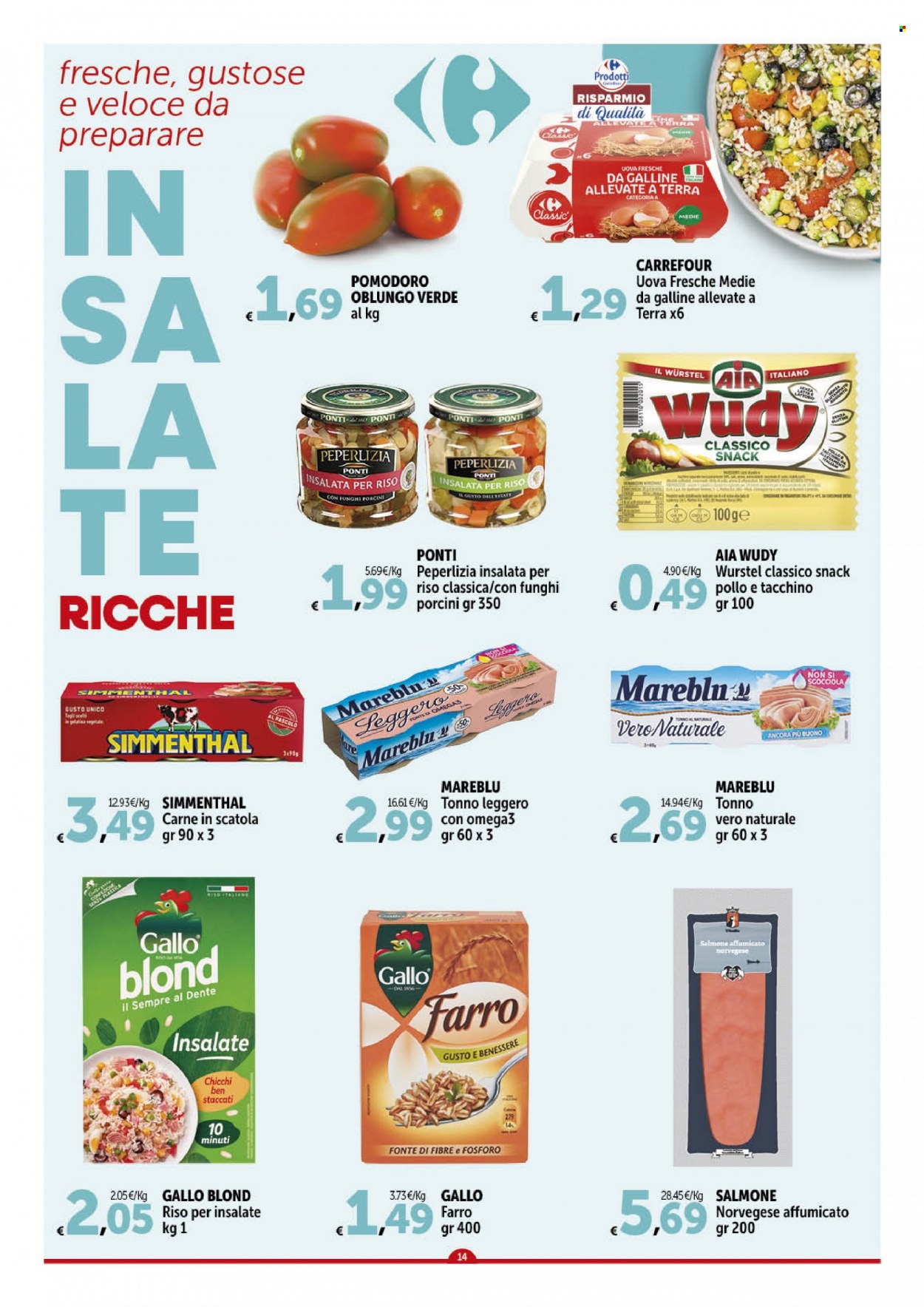 Volantino Carrefour - 24/8/2023 - 2/9/2023. Pagina 14