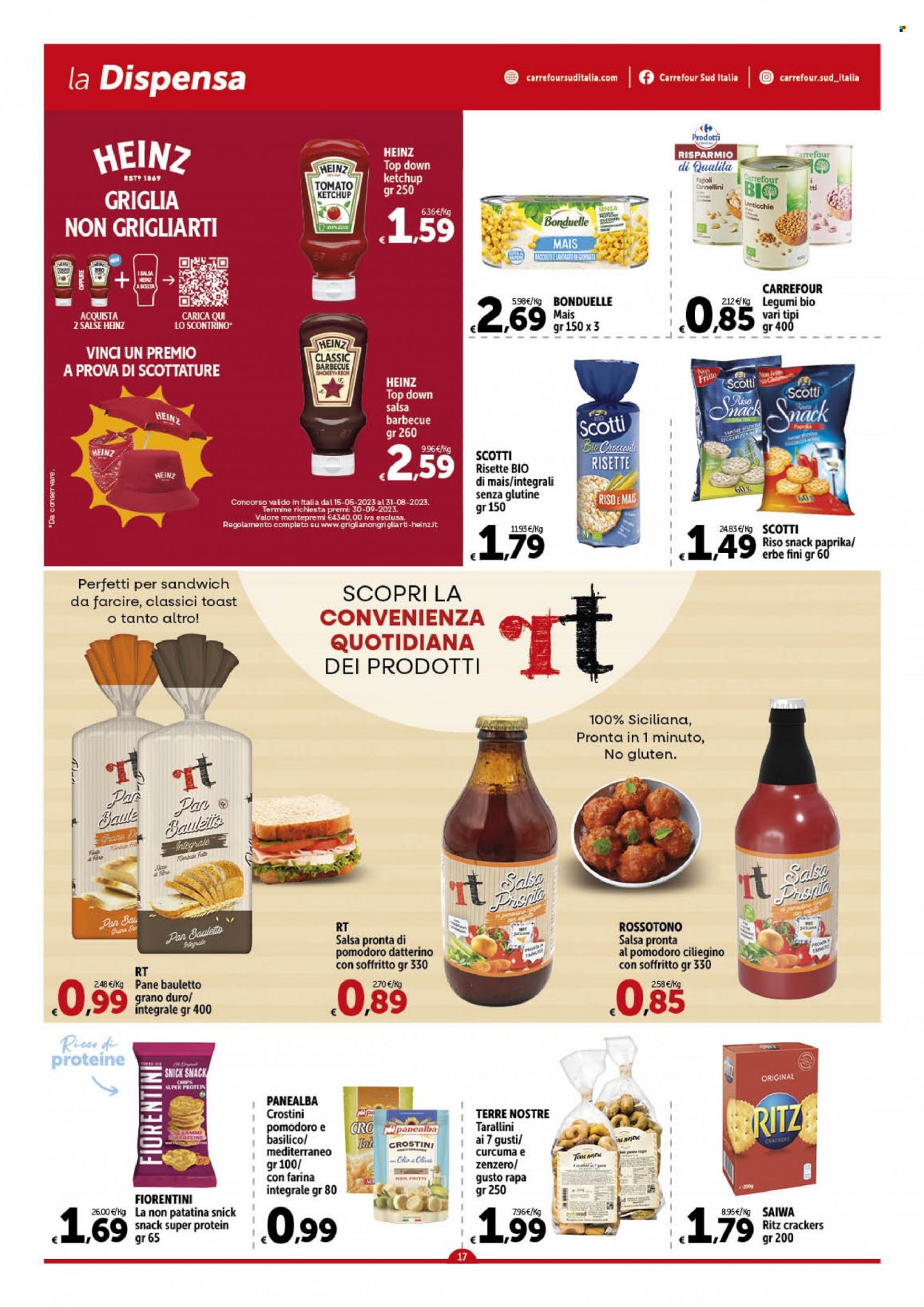 Volantino Carrefour - 24/8/2023 - 2/9/2023. Pagina 17