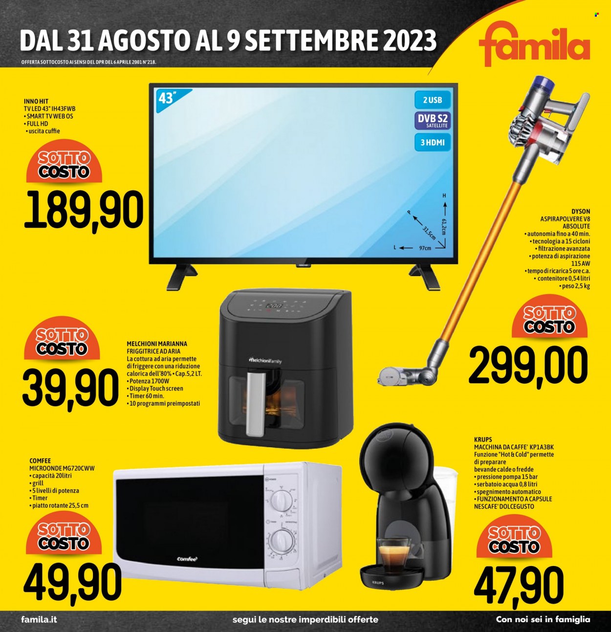 Volantino Famila - 31/8/2023 - 13/9/2023. Pagina 3