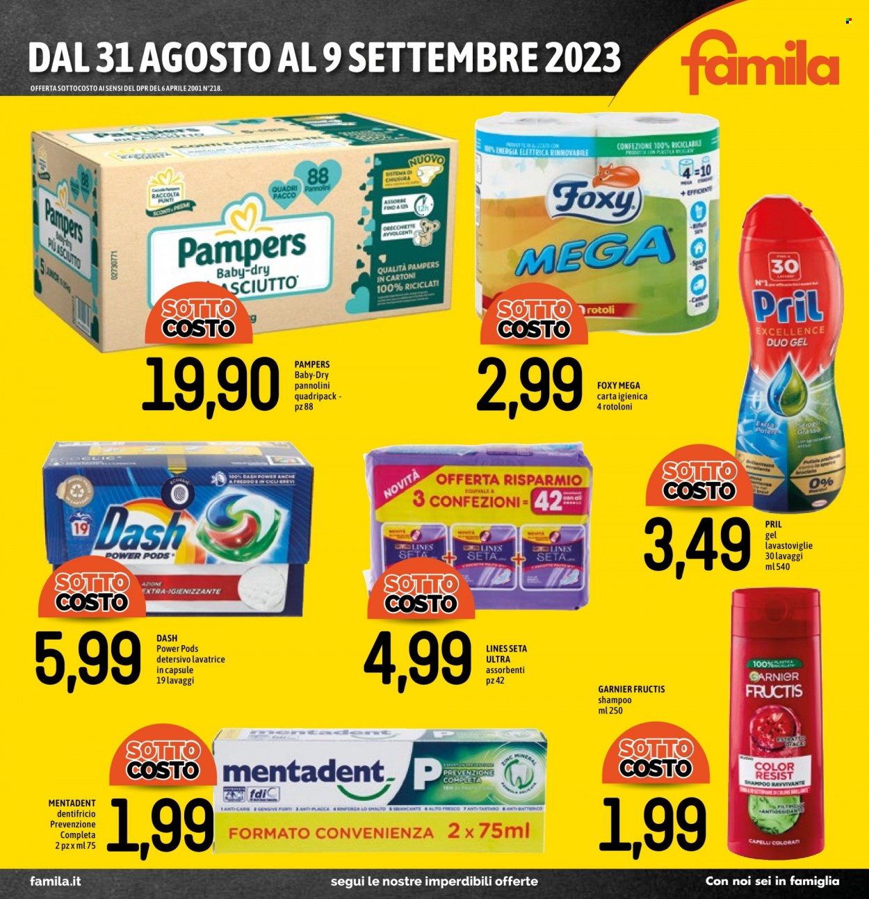Volantino Famila - 31/8/2023 - 13/9/2023. Pagina 5