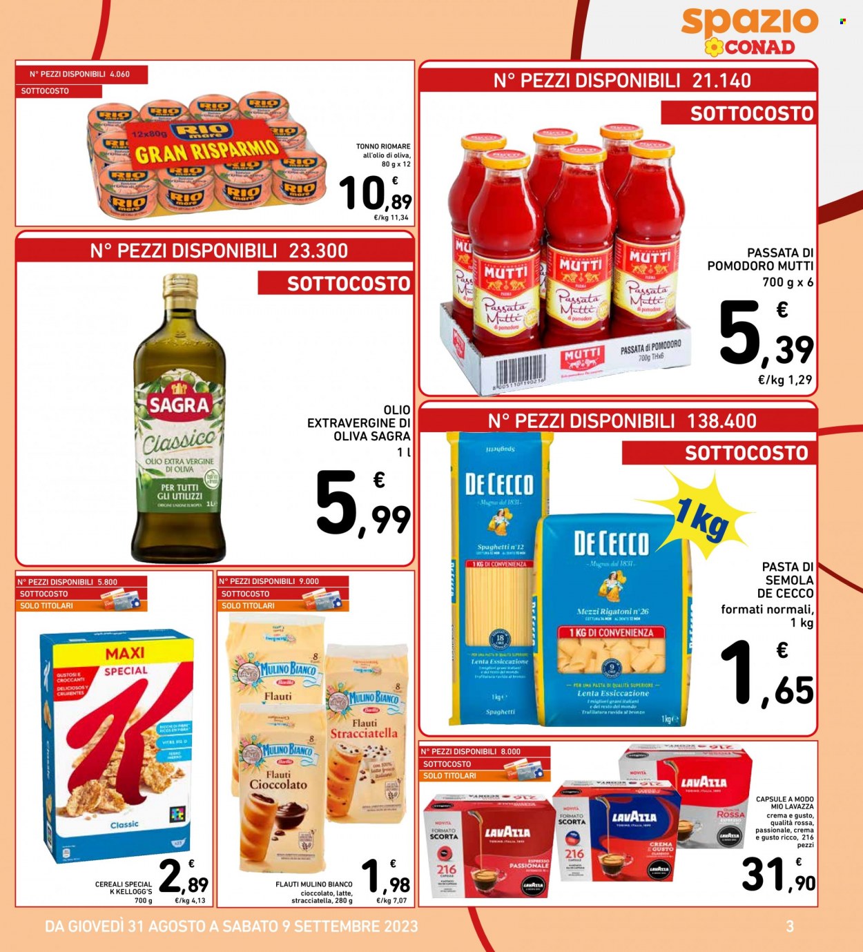 Volantino Spazio Conad - 31/8/2023 - 9/9/2023. Pagina 3