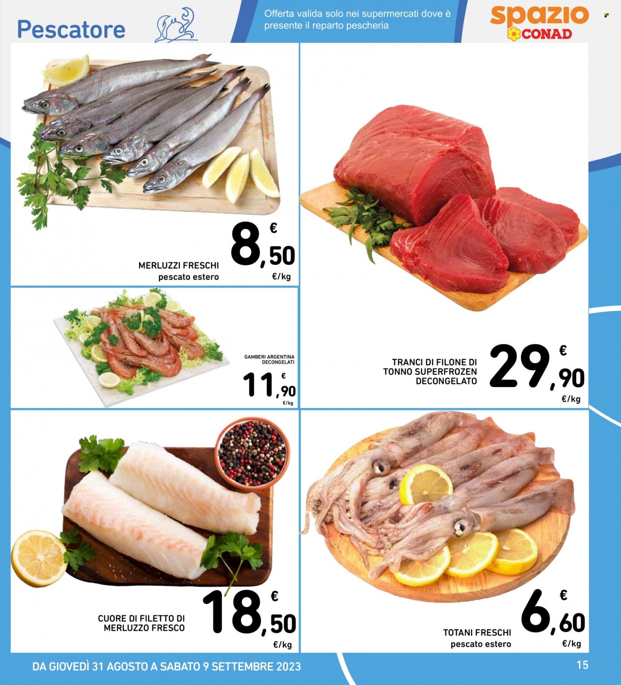 Volantino Spazio Conad - 31/8/2023 - 9/9/2023. Pagina 15