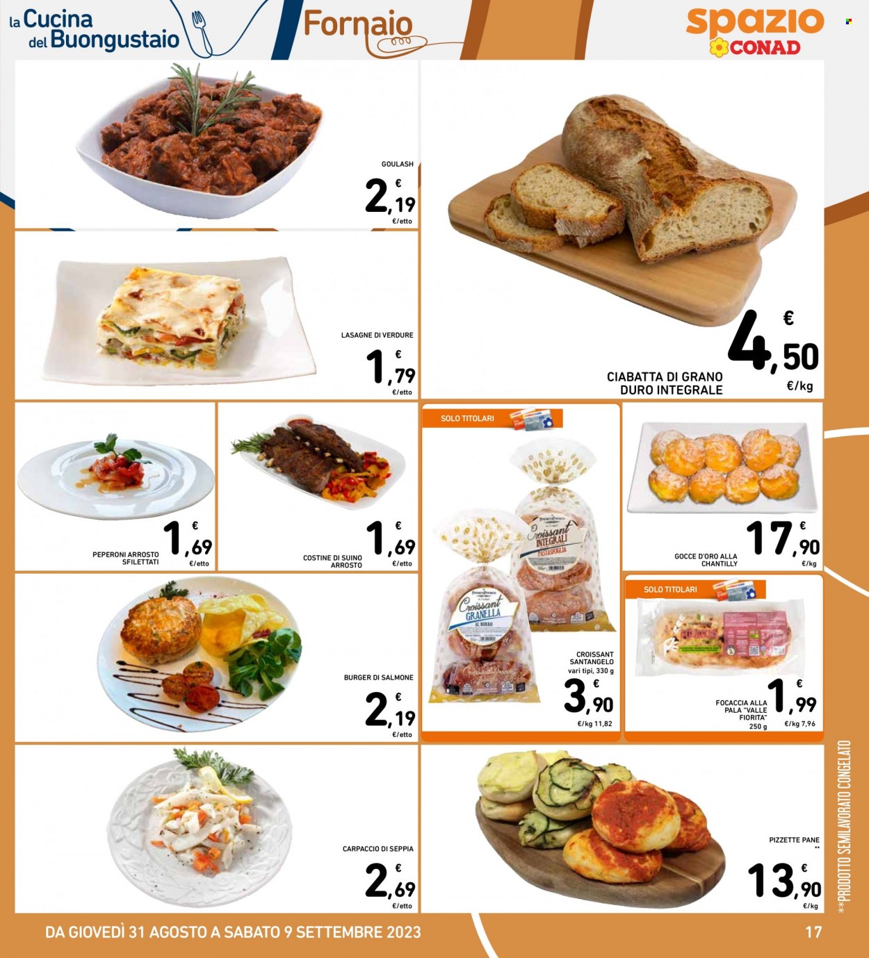 Volantino Spazio Conad - 31/8/2023 - 9/9/2023. Pagina 17