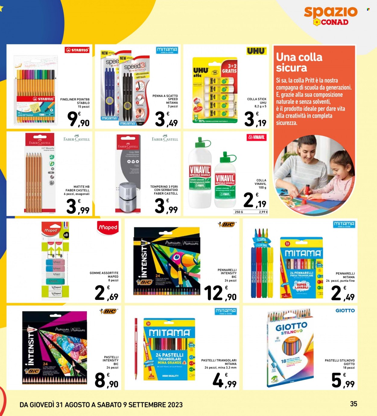 Volantino Spazio Conad - 31/8/2023 - 9/9/2023. Pagina 35