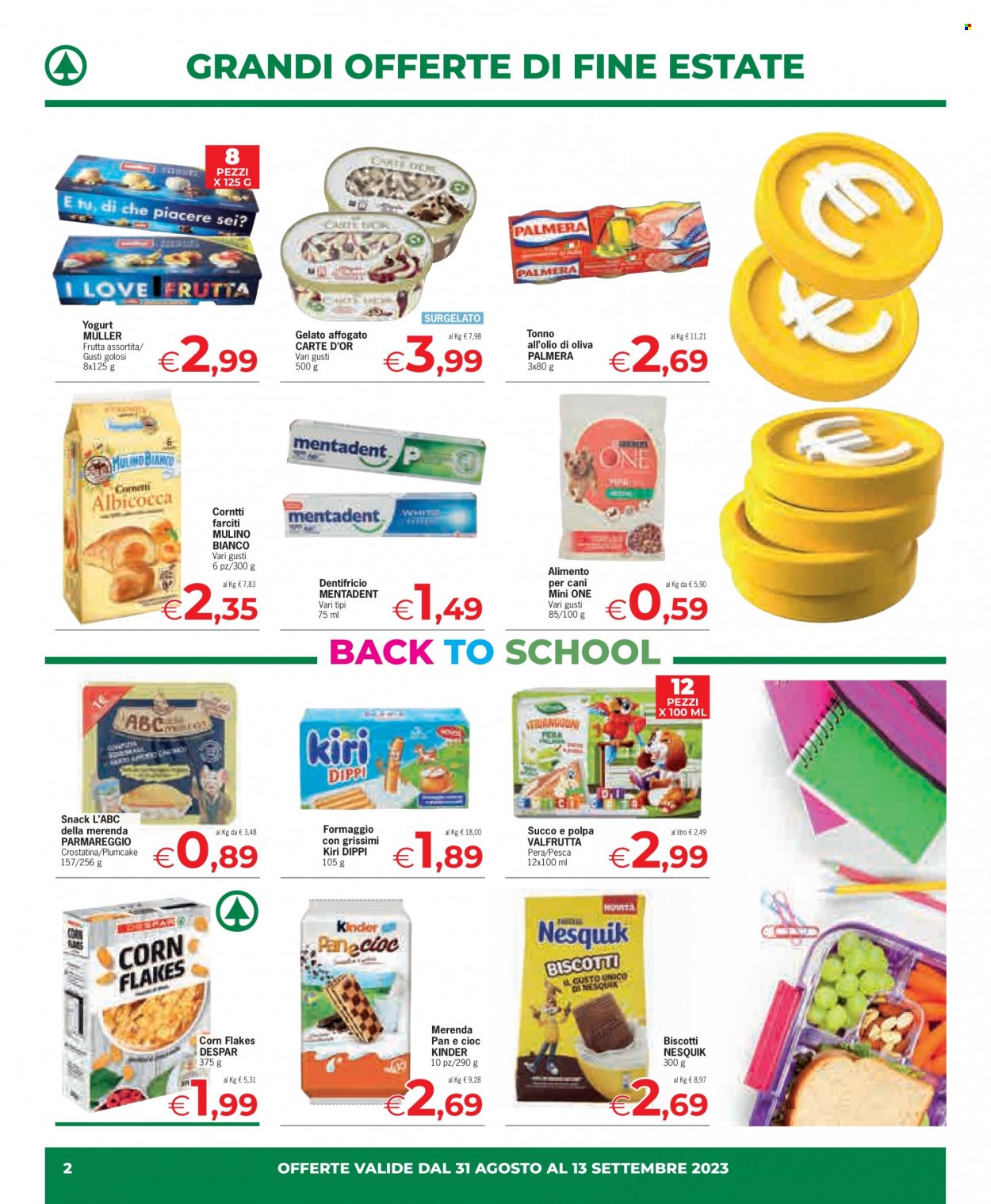 Volantino Despar - 31/8/2023 - 13/9/2023. Pagina 2