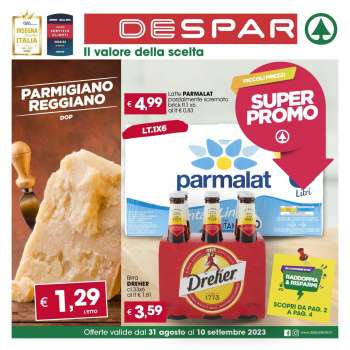 Volantino Despar - 31/8/2023 - 10/9/2023.