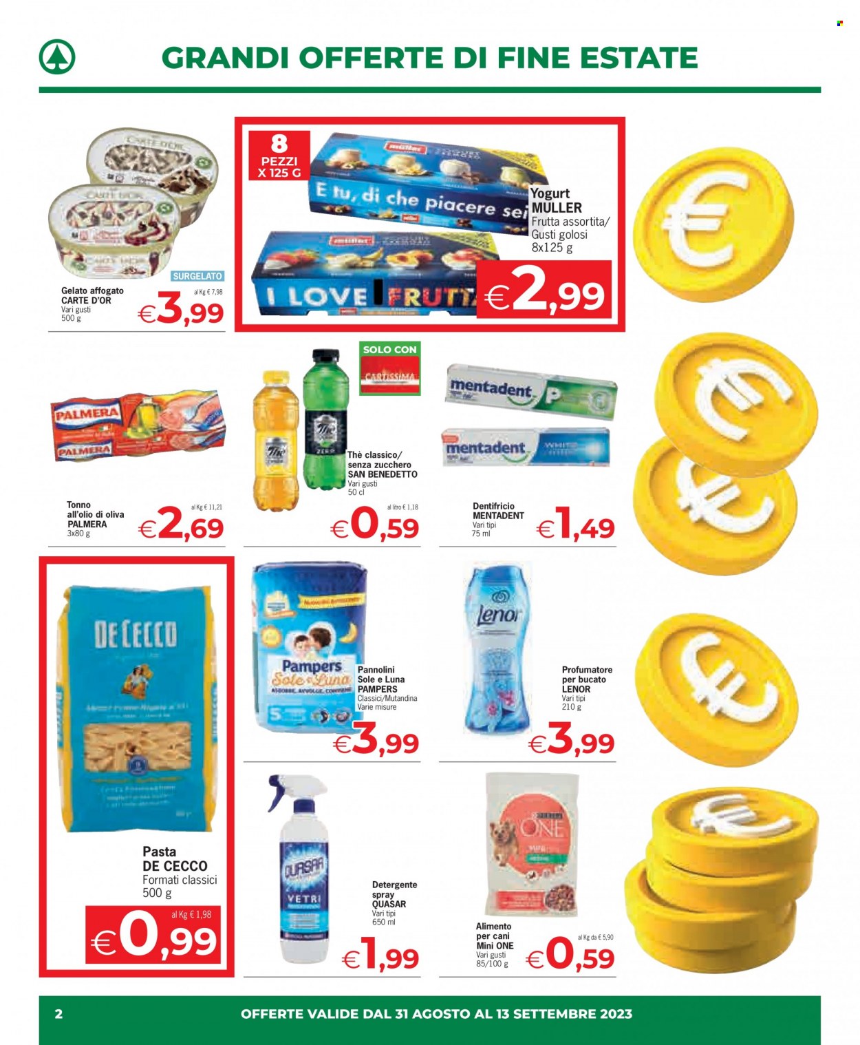 Volantino Eurospar - 31/8/2023 - 13/9/2023. Pagina 2