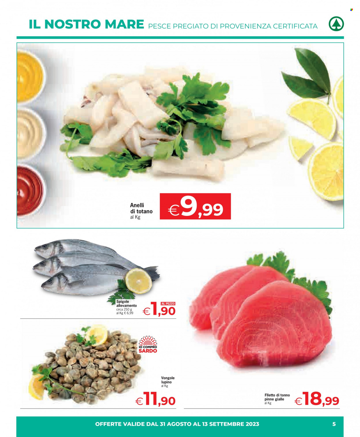 Volantino Eurospar - 31/8/2023 - 13/9/2023. Pagina 5