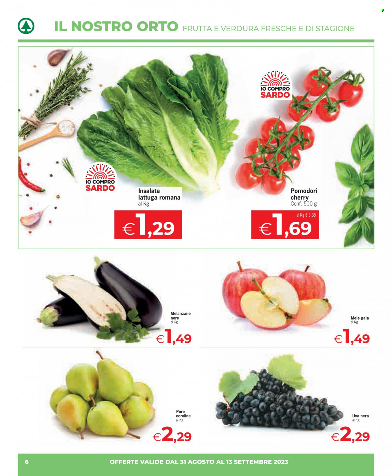 Volantino Eurospar - 31/8/2023 - 13/9/2023. Pagina 6