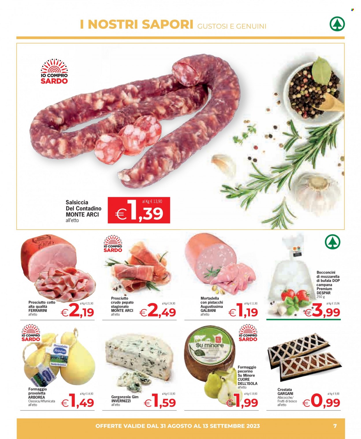 Volantino Eurospar - 31/8/2023 - 13/9/2023. Pagina 7