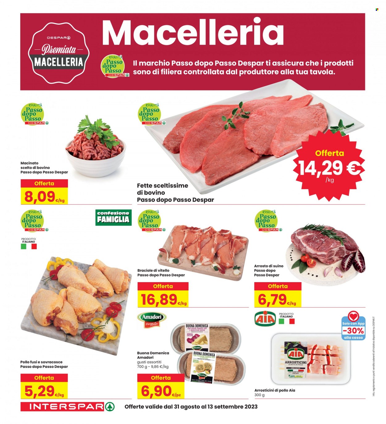 Volantino Interspar - 31/8/2023 - 13/9/2023. Pagina 6