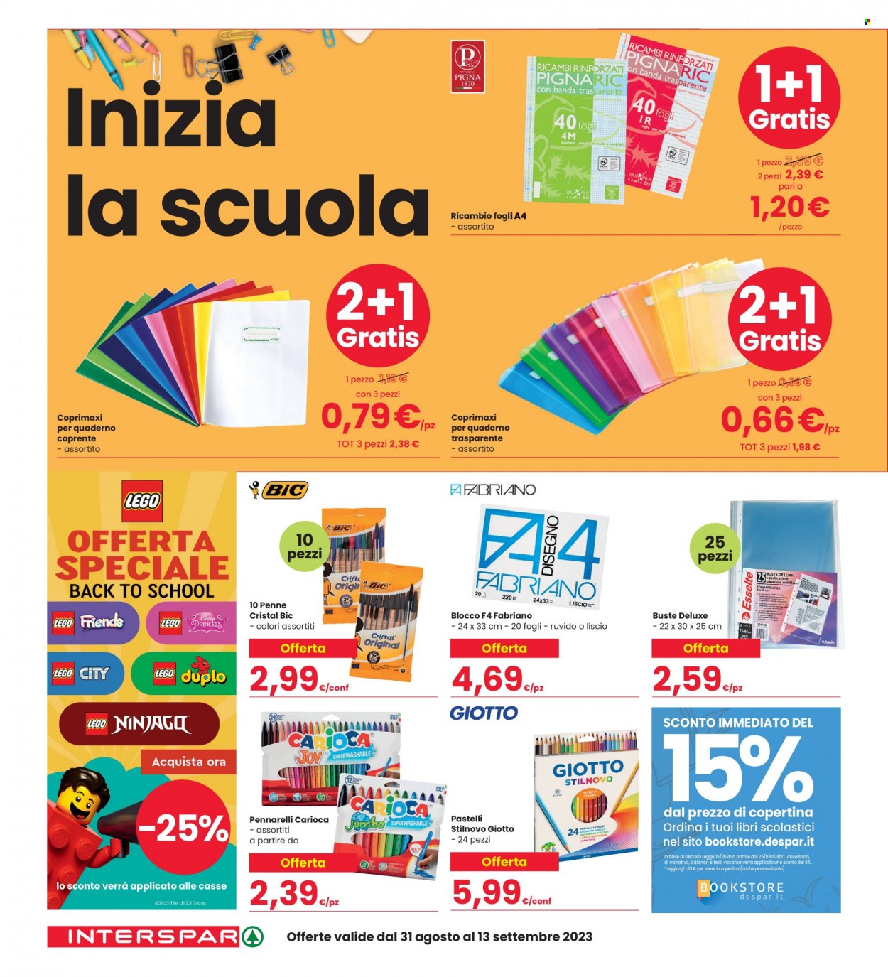 Volantino Interspar - 31/8/2023 - 13/9/2023. Pagina 24