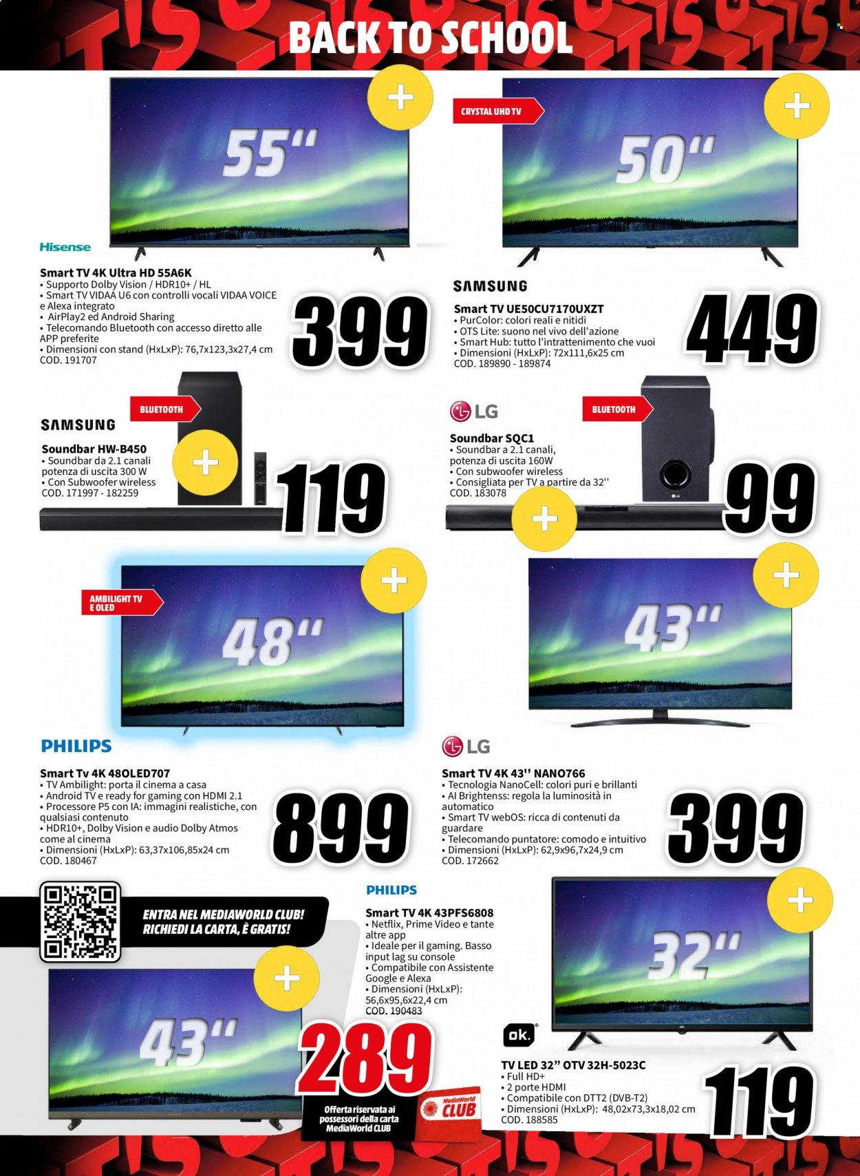 Volantino MediaWorld - 1/9/2023 - 14/9/2023. Pagina 19