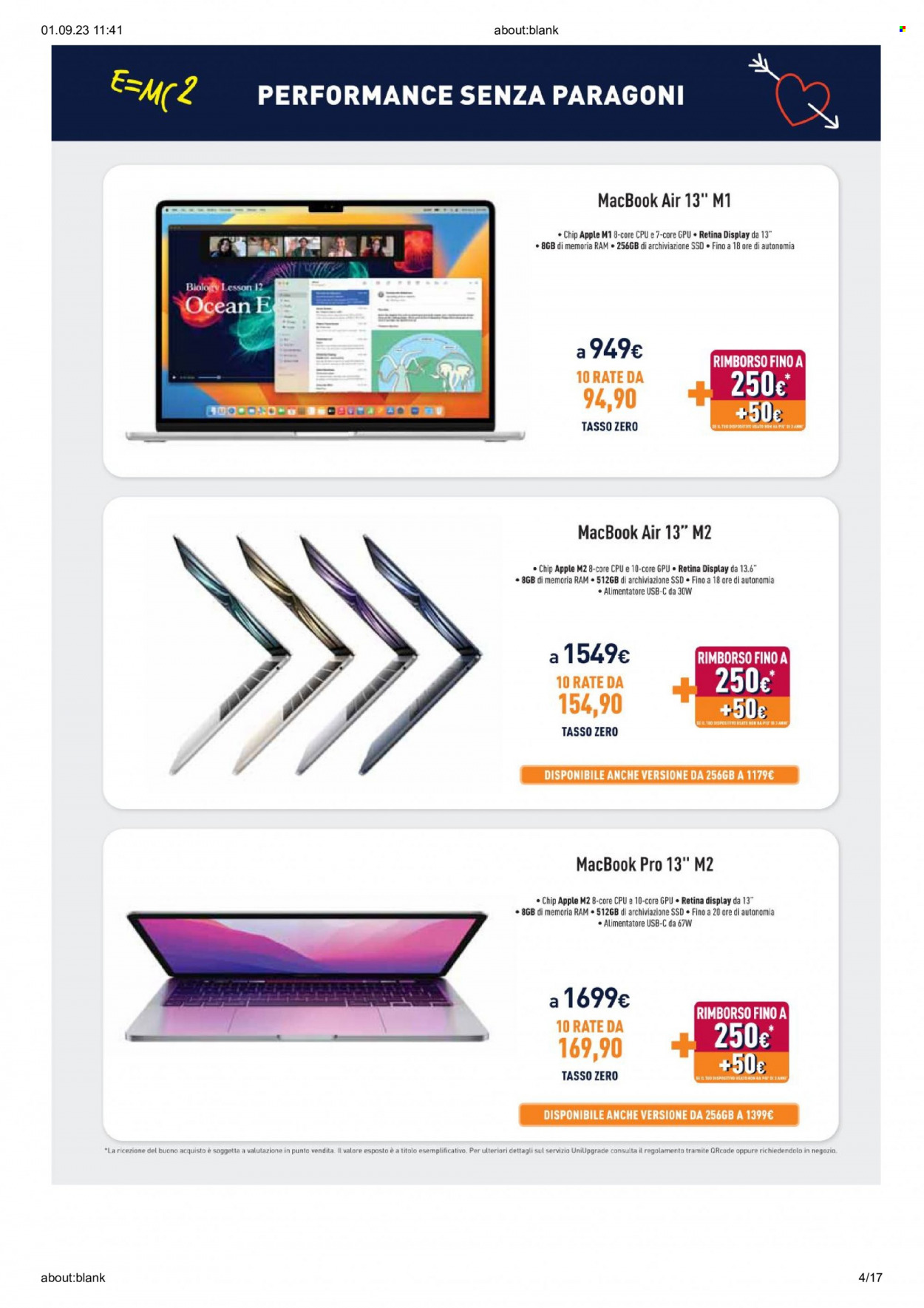 Volantino Unieuro - 1/9/2023 - 7/9/2023. Pagina 4