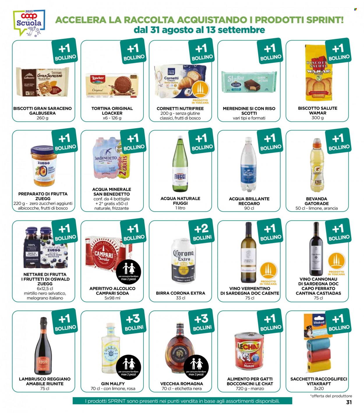 Volantino Coop - 31/8/2023 - 13/9/2023. Pagina 31