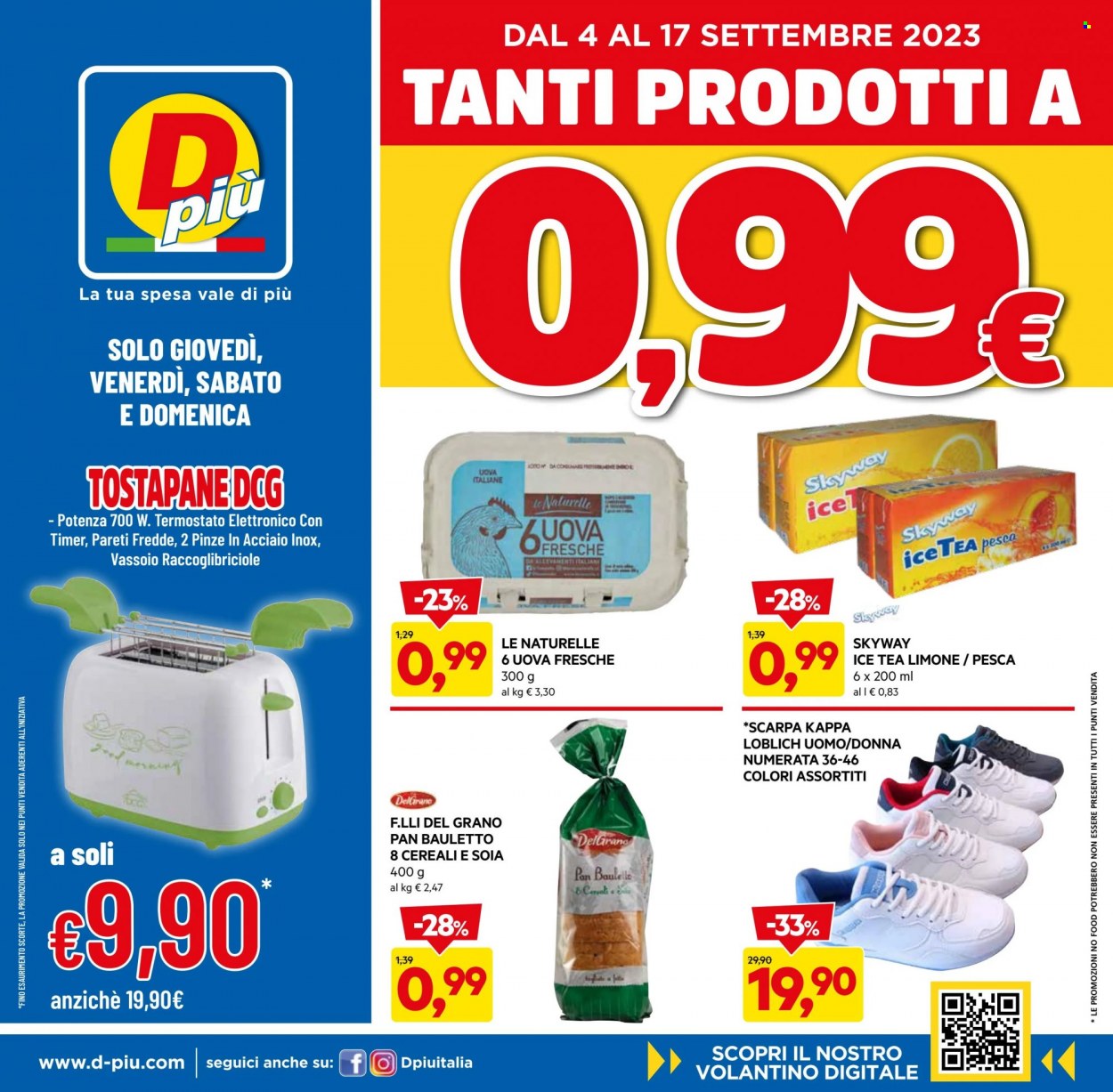 Volantino Dpiù - 4/9/2023 - 17/9/2023. Pagina 1