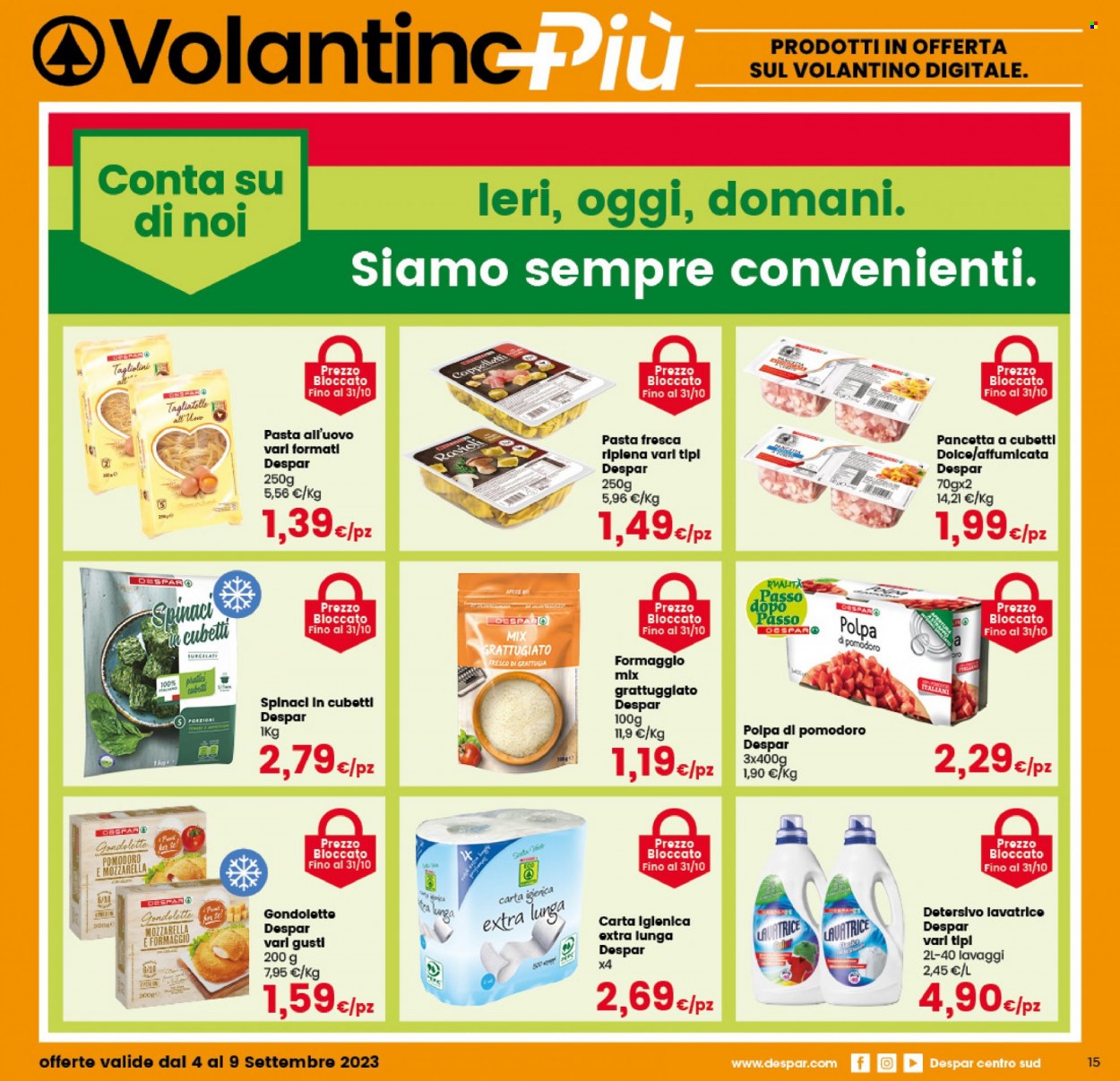 Volantino Despar - 4/9/2023 - 9/9/2023. Pagina 15