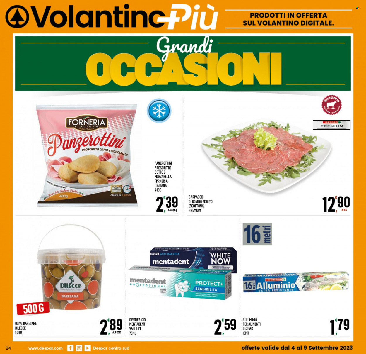 Volantino Despar - 4/9/2023 - 9/9/2023. Pagina 24
