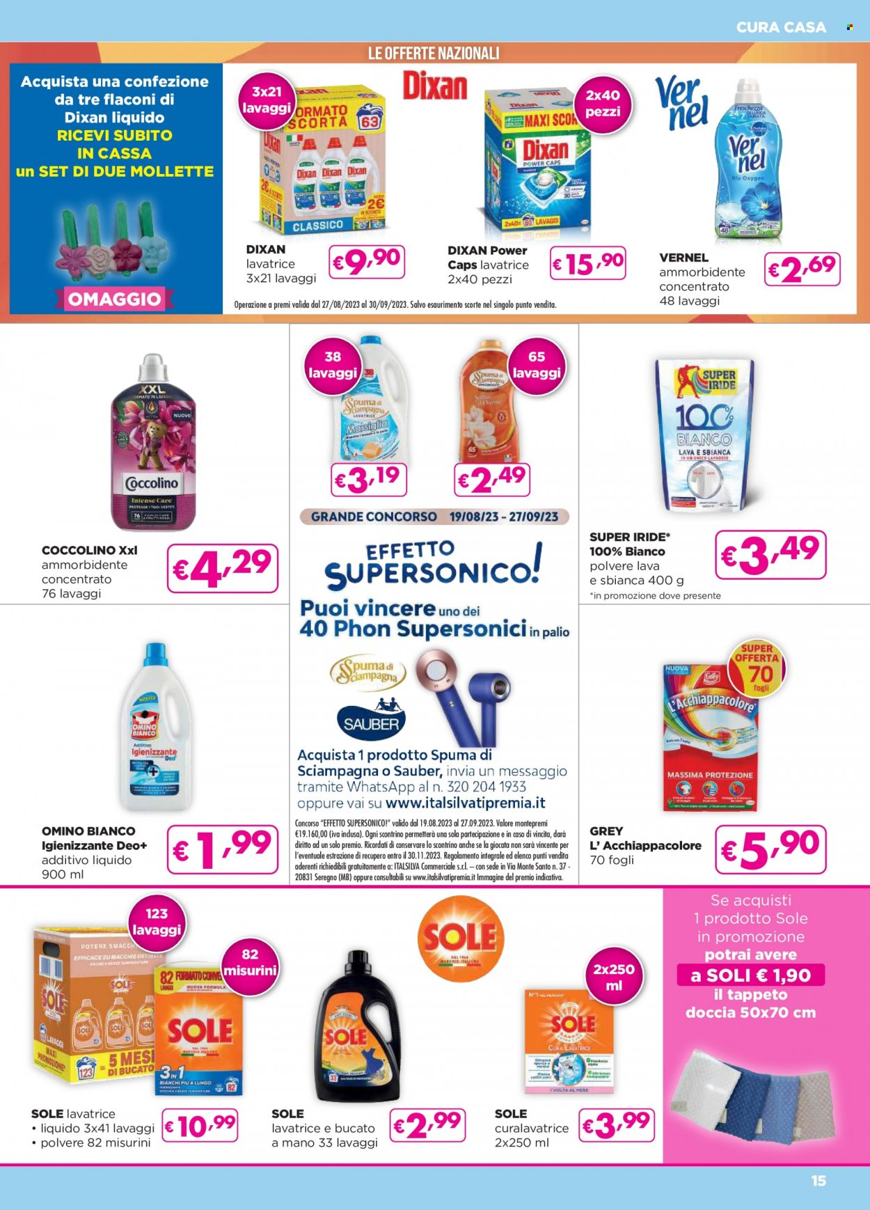 Volantino Acqua & Sapone - 7/9/2023 - 26/9/2023. Pagina 15