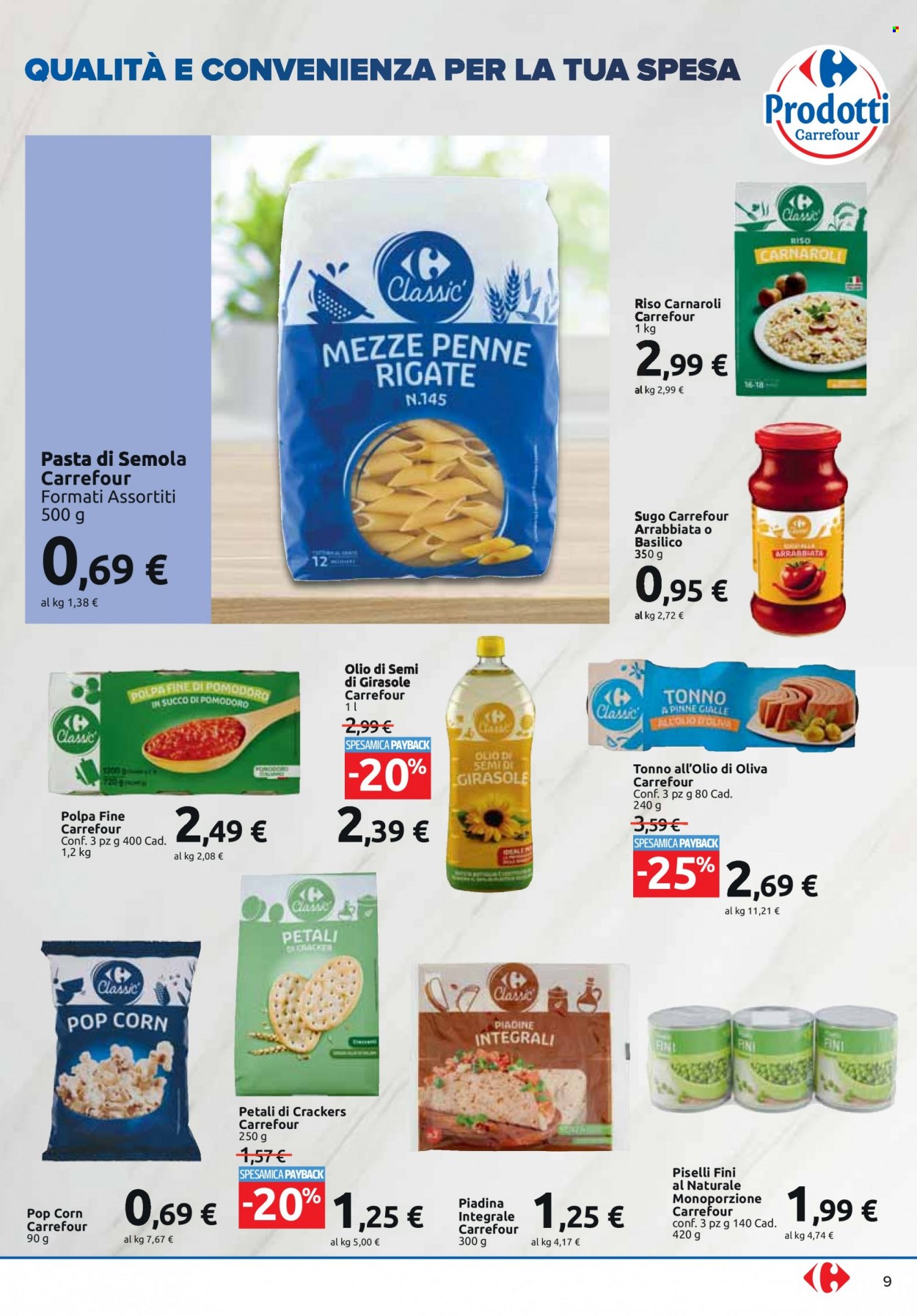 Volantino Carrefour - 1/9/2023 - 24/9/2023. Pagina 9