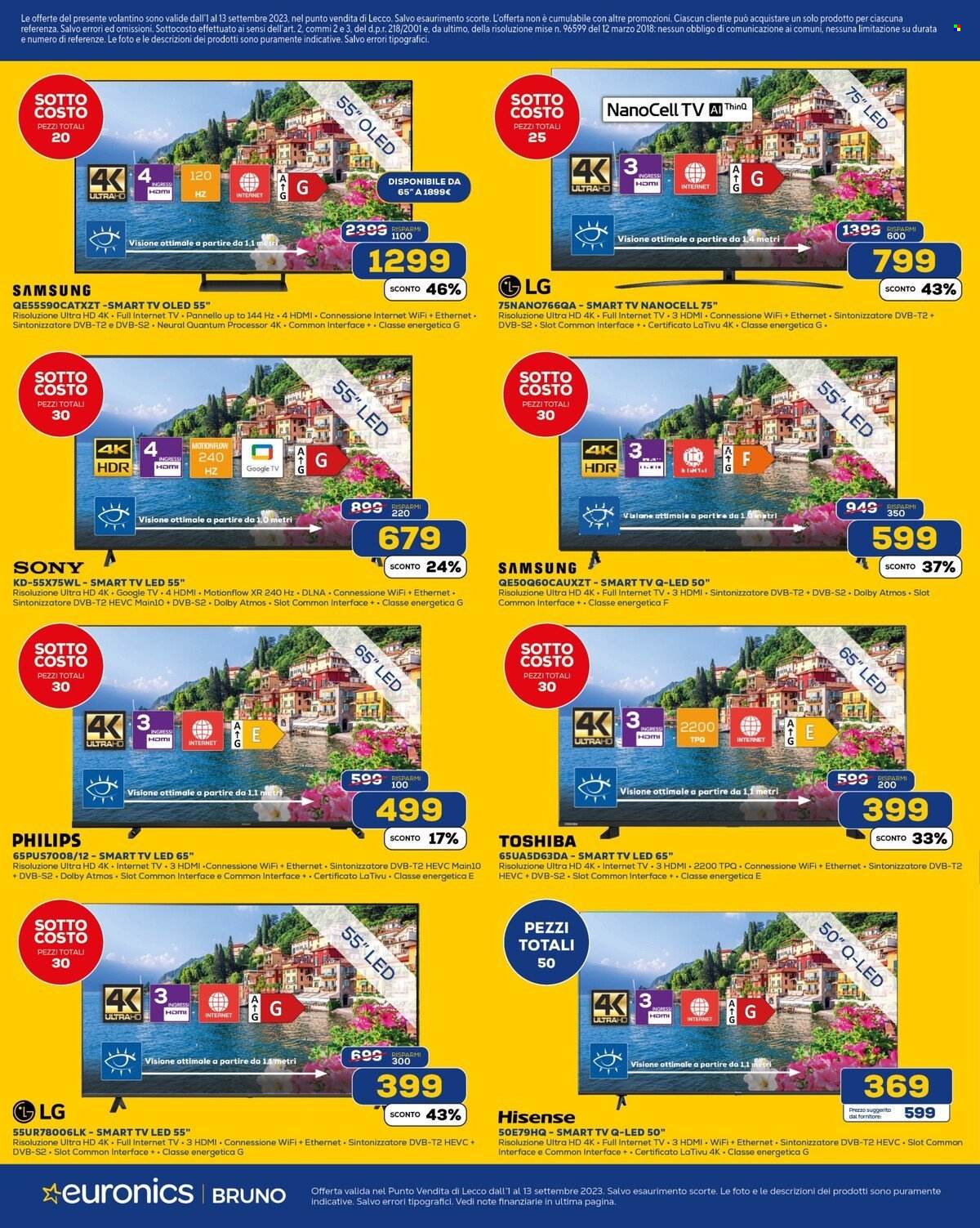Volantino Euronics - 18/8/2023 - 13/9/2023. Pagina 6