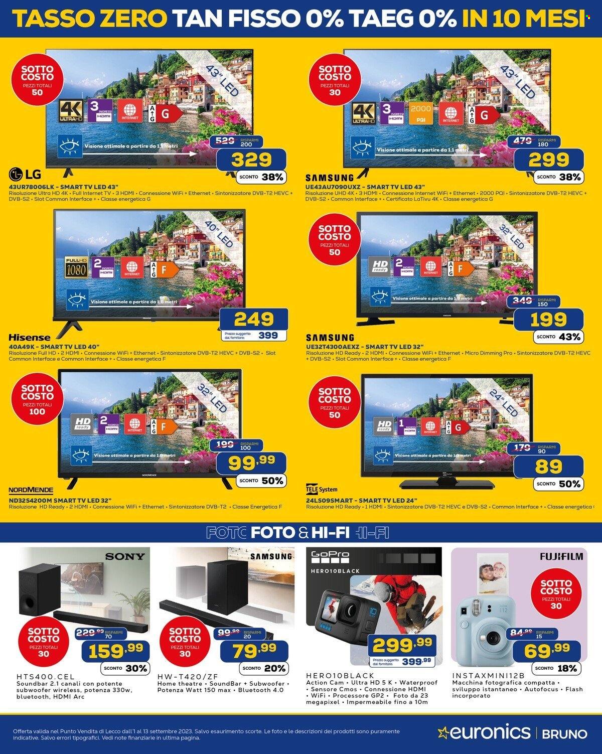 Volantino Euronics - 18/8/2023 - 13/9/2023. Pagina 7