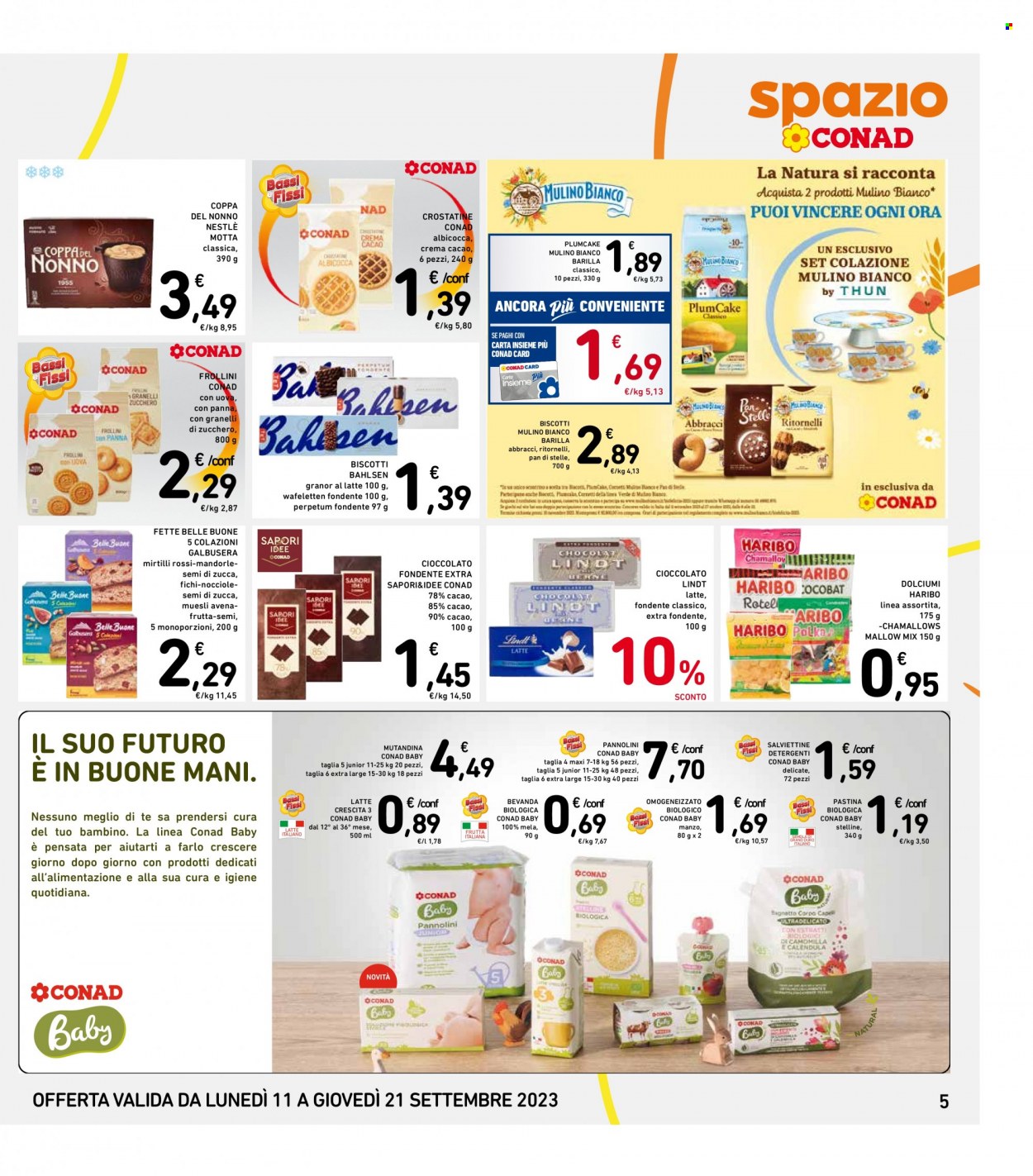 Volantino Spazio Conad - 11/9/2023 - 21/9/2023. Pagina 5