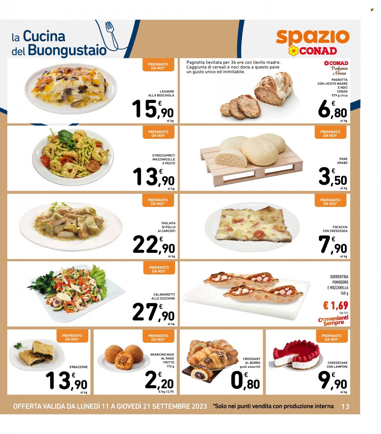 Volantino Spazio Conad - 11/9/2023 - 21/9/2023. Pagina 13