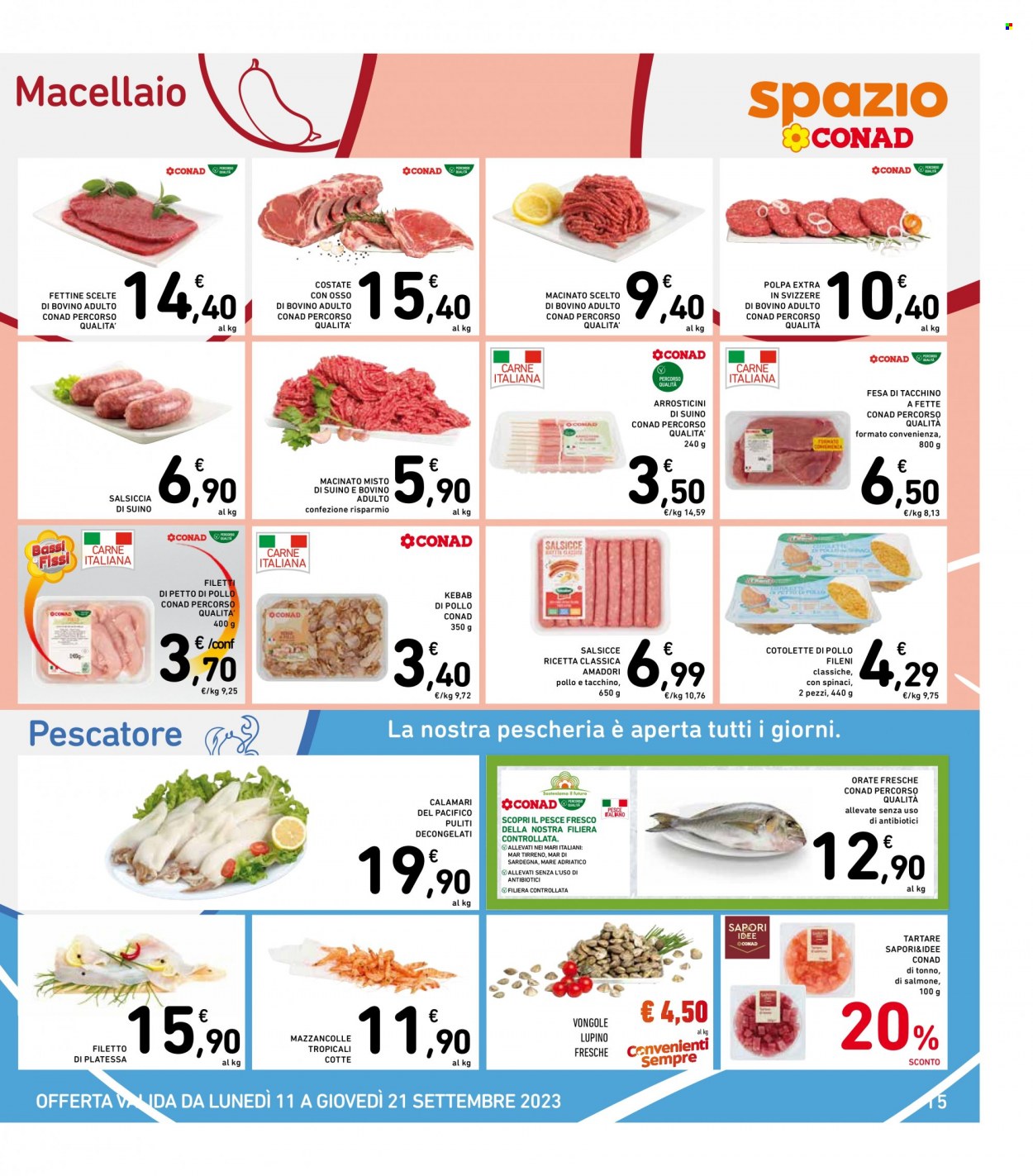 Volantino Spazio Conad - 11/9/2023 - 21/9/2023. Pagina 15