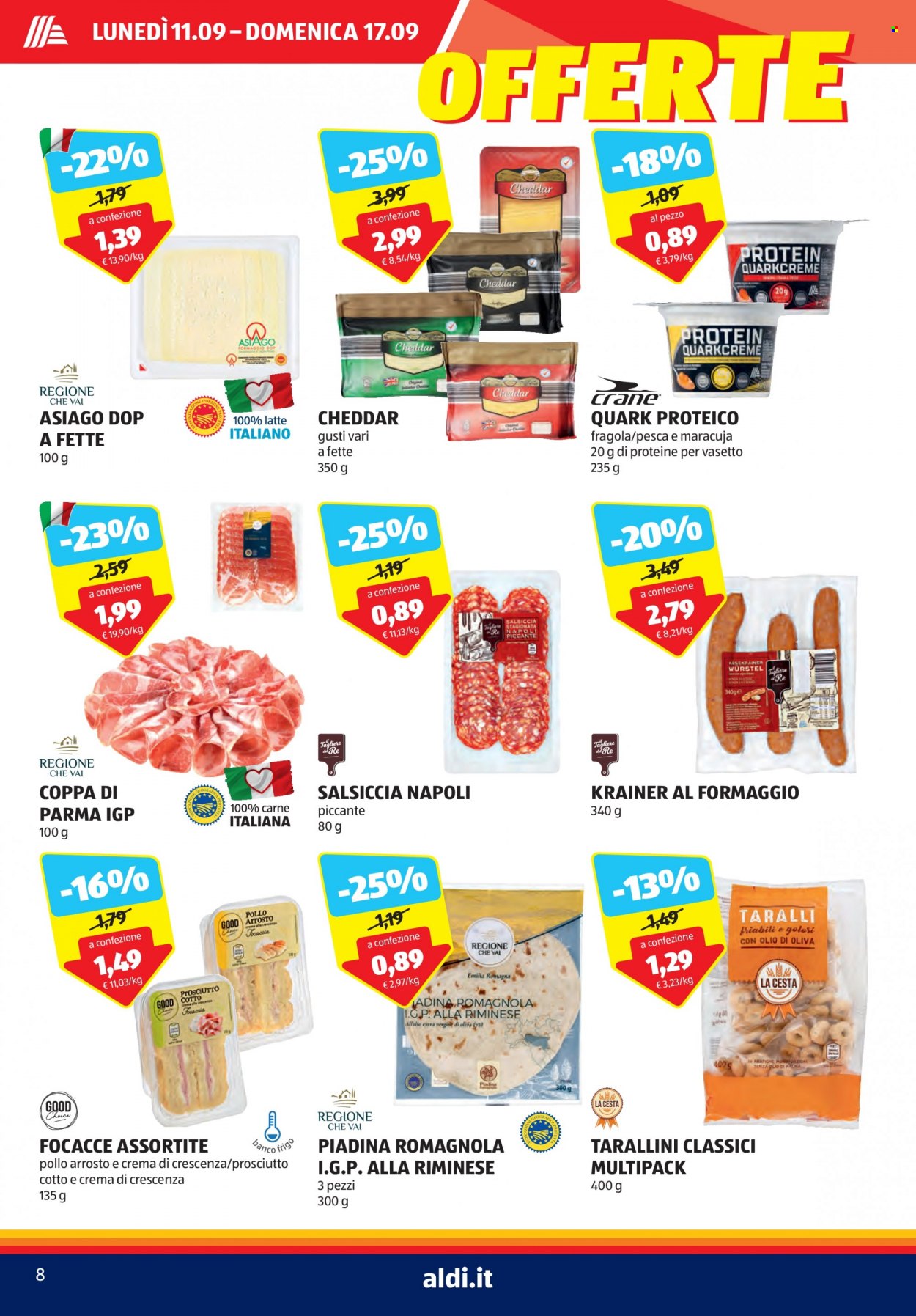 Volantino Aldi - 11/9/2023 - 17/9/2023. Pagina 8