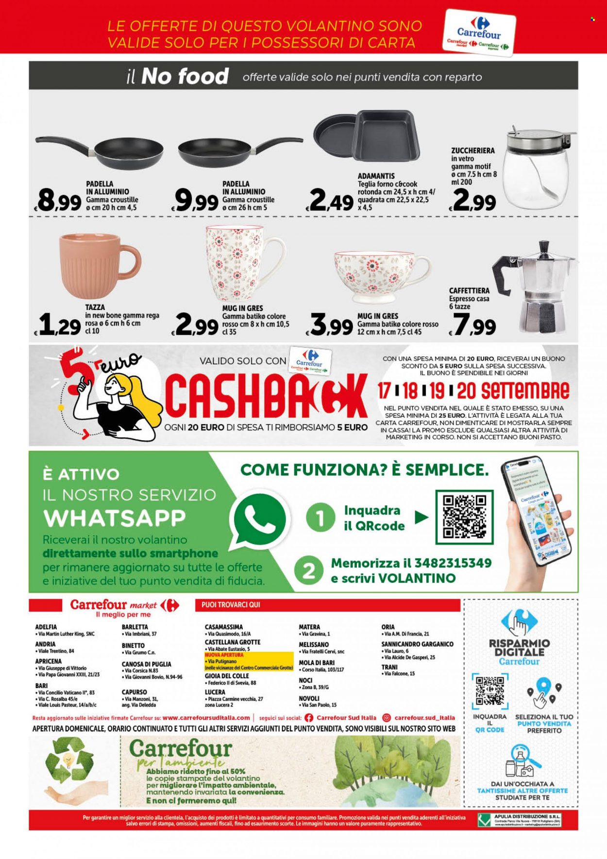 Volantino Carrefour - 7/9/2023 - 16/9/2023. Pagina 37