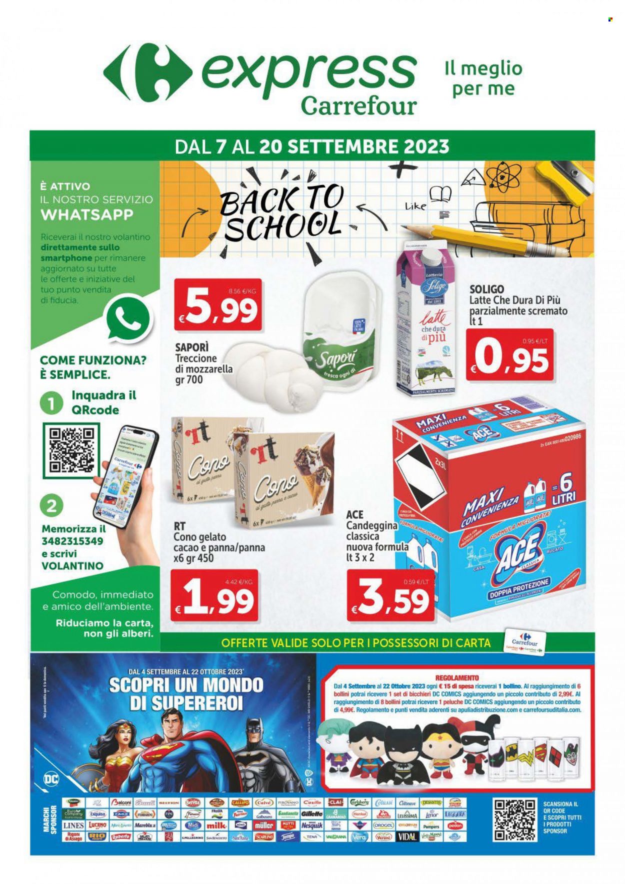 Leták Carrefour - 7.9.2023 - 20.9.2023. Strana 1