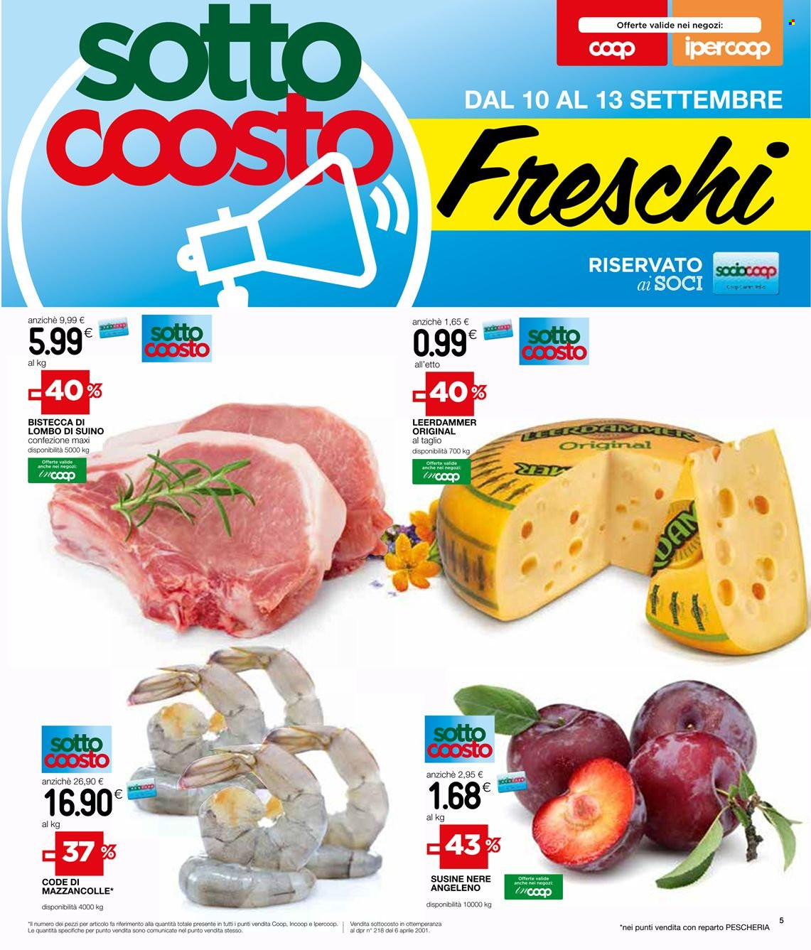 Volantino Coop - 31/8/2023 - 9/9/2023. Pagina 7